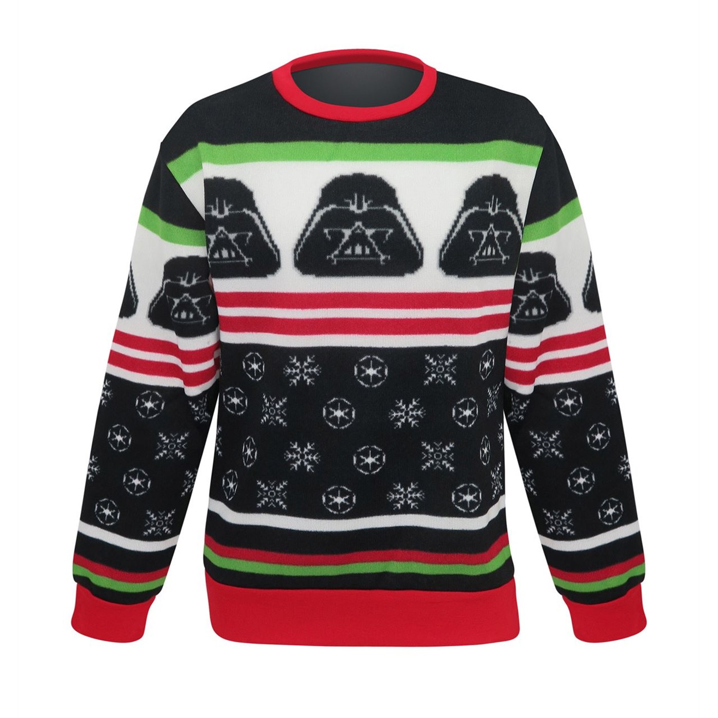 Star Wars Darth Vader Simply Ugly Men's Christmas Sweater, Black