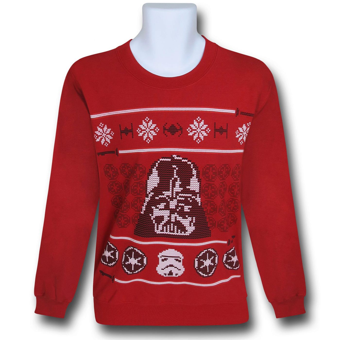 Star Wars Vader 'Christmas Sweater' Sweatshirt, Red