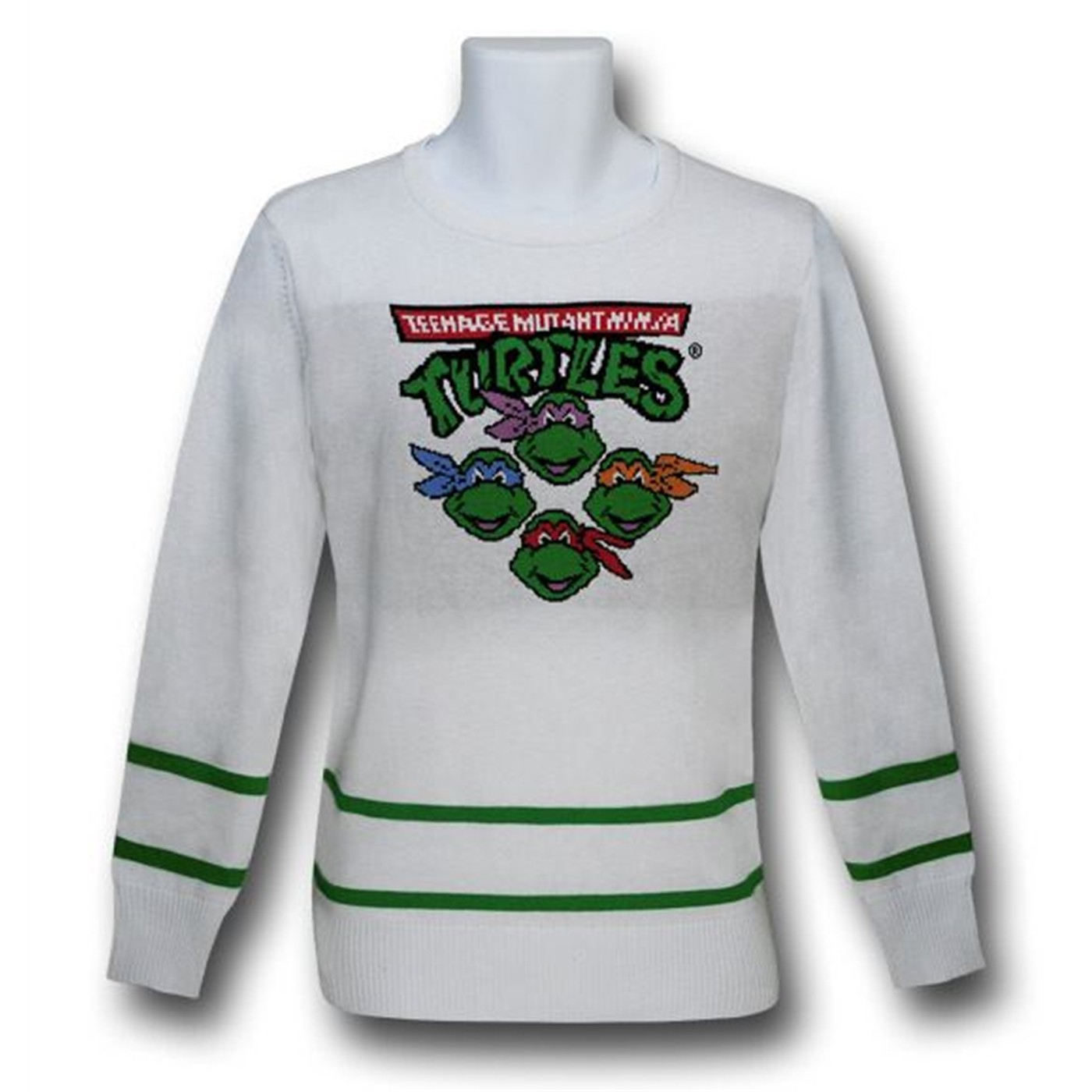 TMNT White Sweater, White