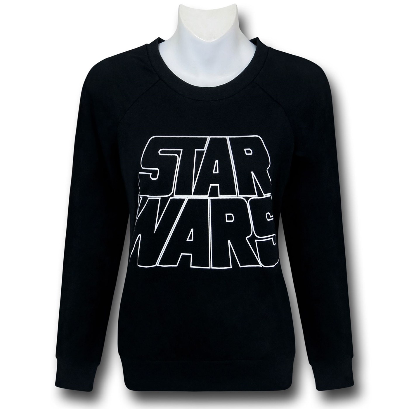 Star Wars Logo Women's Sweatshirt, Black