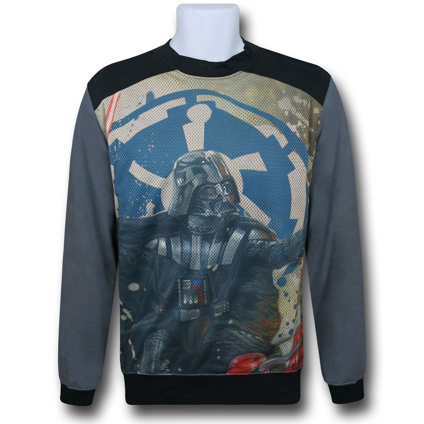 Star Wars Power Lord Crew Neck Sweatshirt, Grey