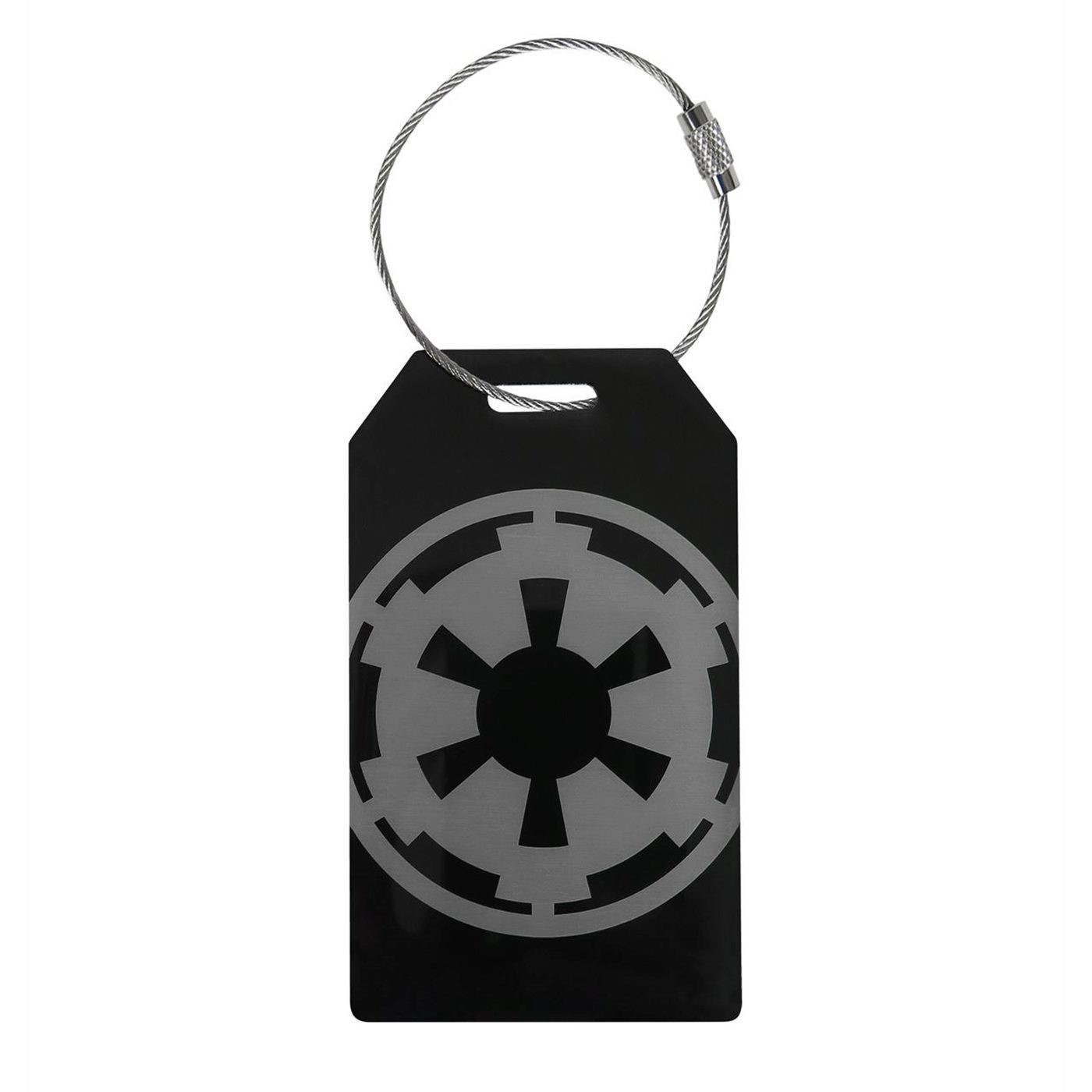 Star Wars Empire Metal Bag Tag, Black