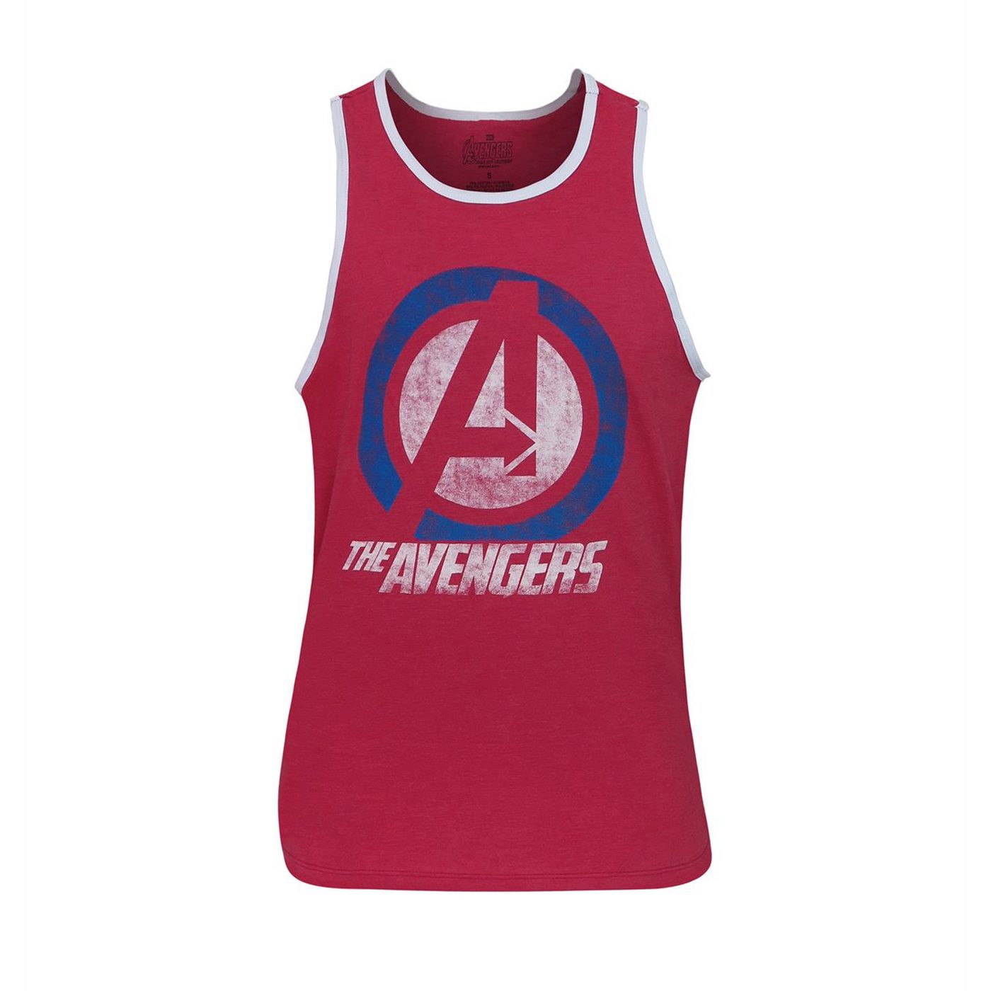 Avengers Symbol Men's Tank Top, Red