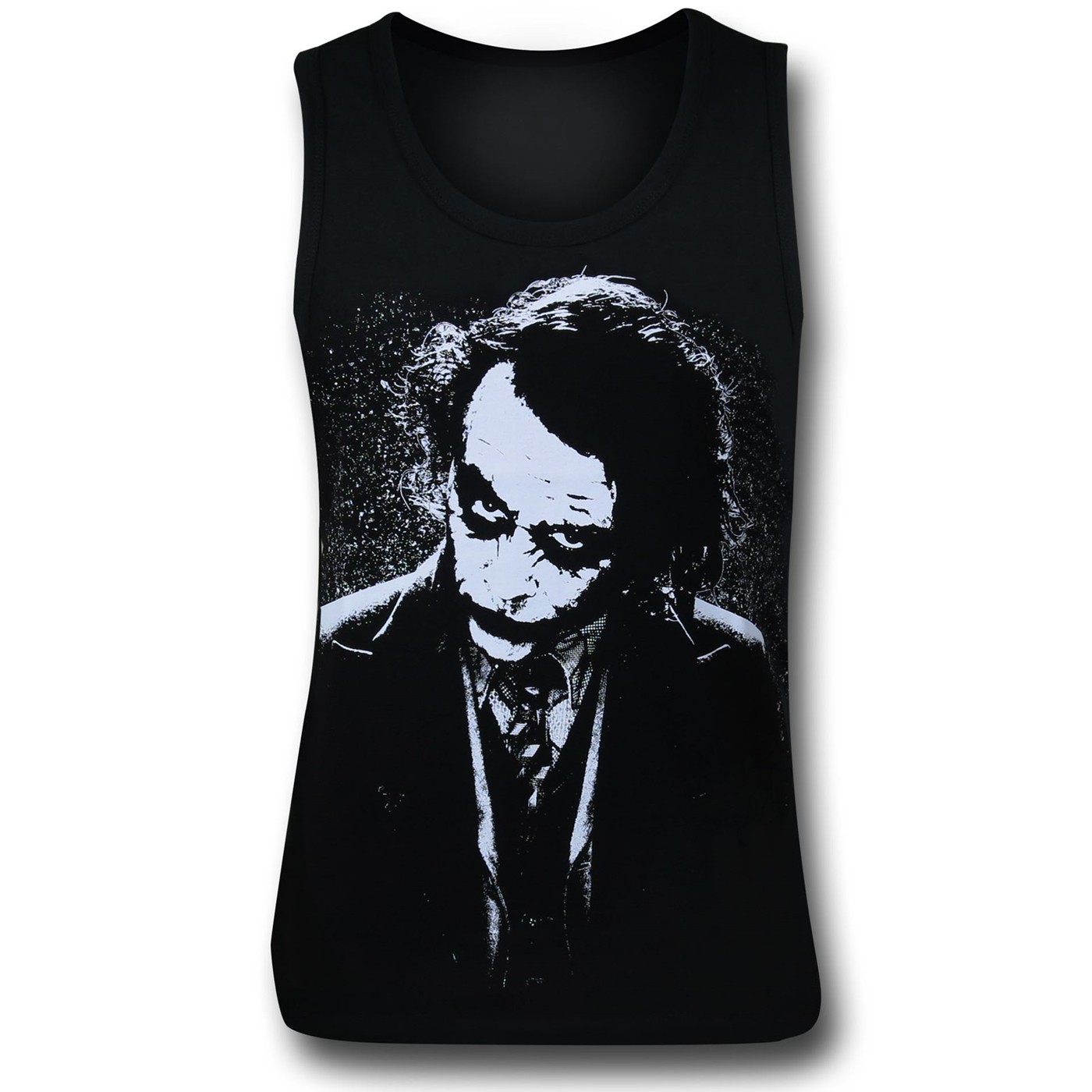 Joker Heath Ledger Dark Joker Tank Top, Black