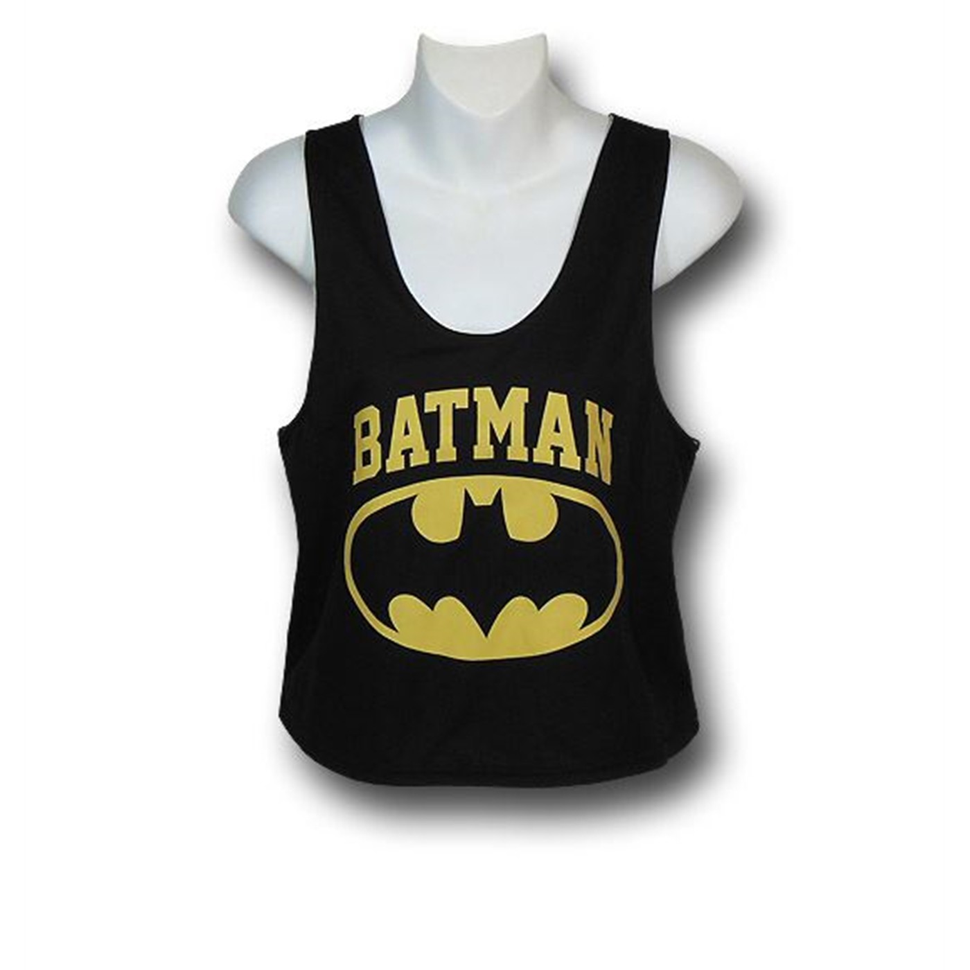 Batman Women's Reversible Mesh Tank Top, Black