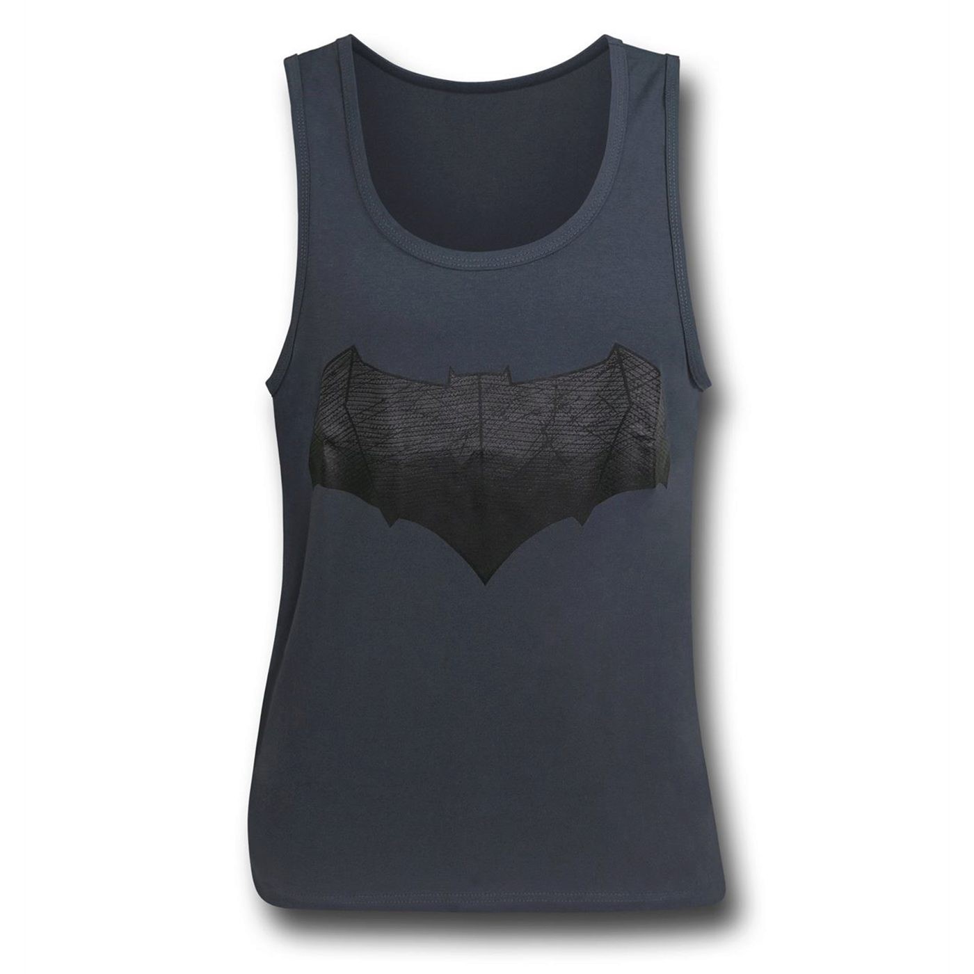 Batman Vs Superman Batman Symbol Tank Top, Grey