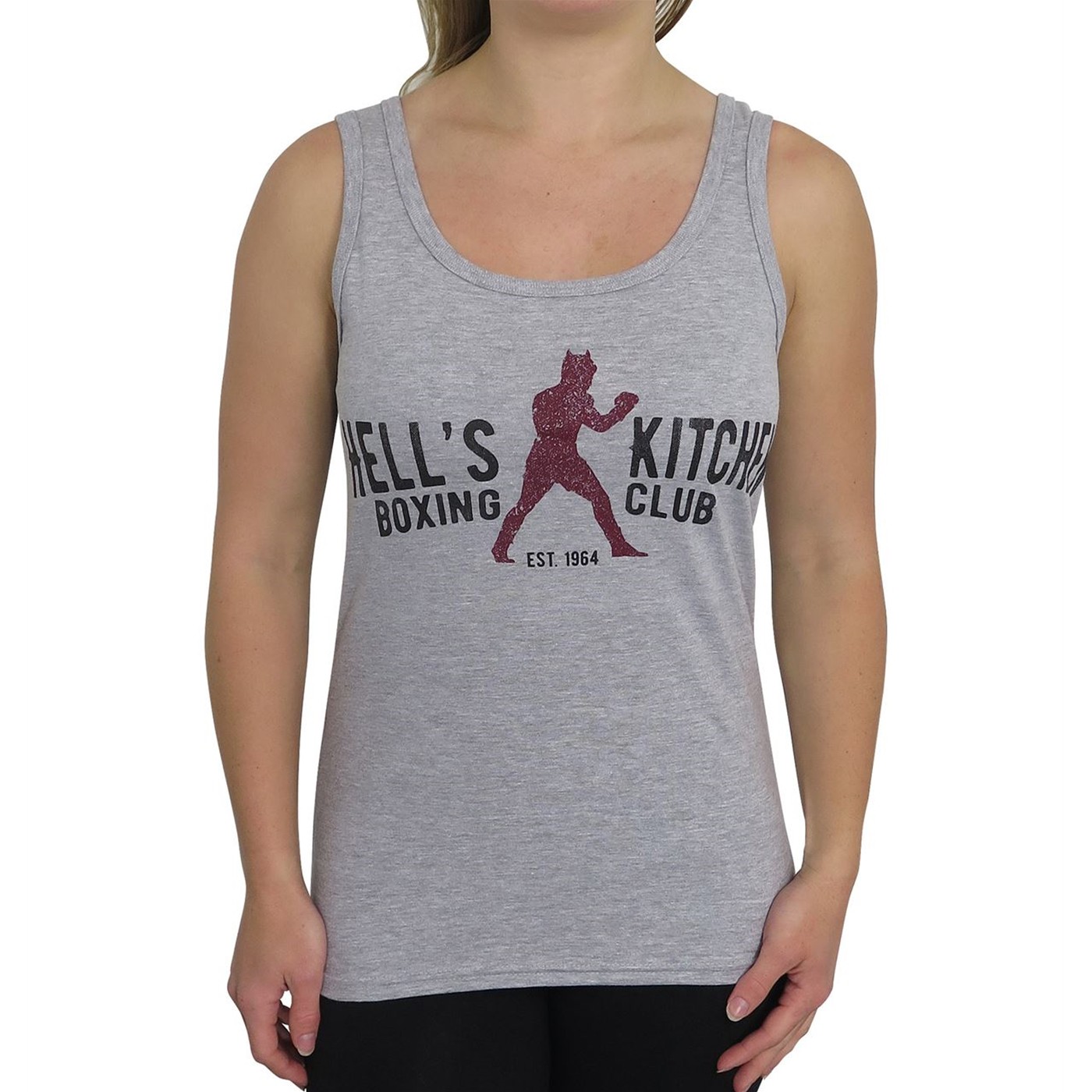 Hell's Kitchen Boxing Club Women's Tank Top, Grey