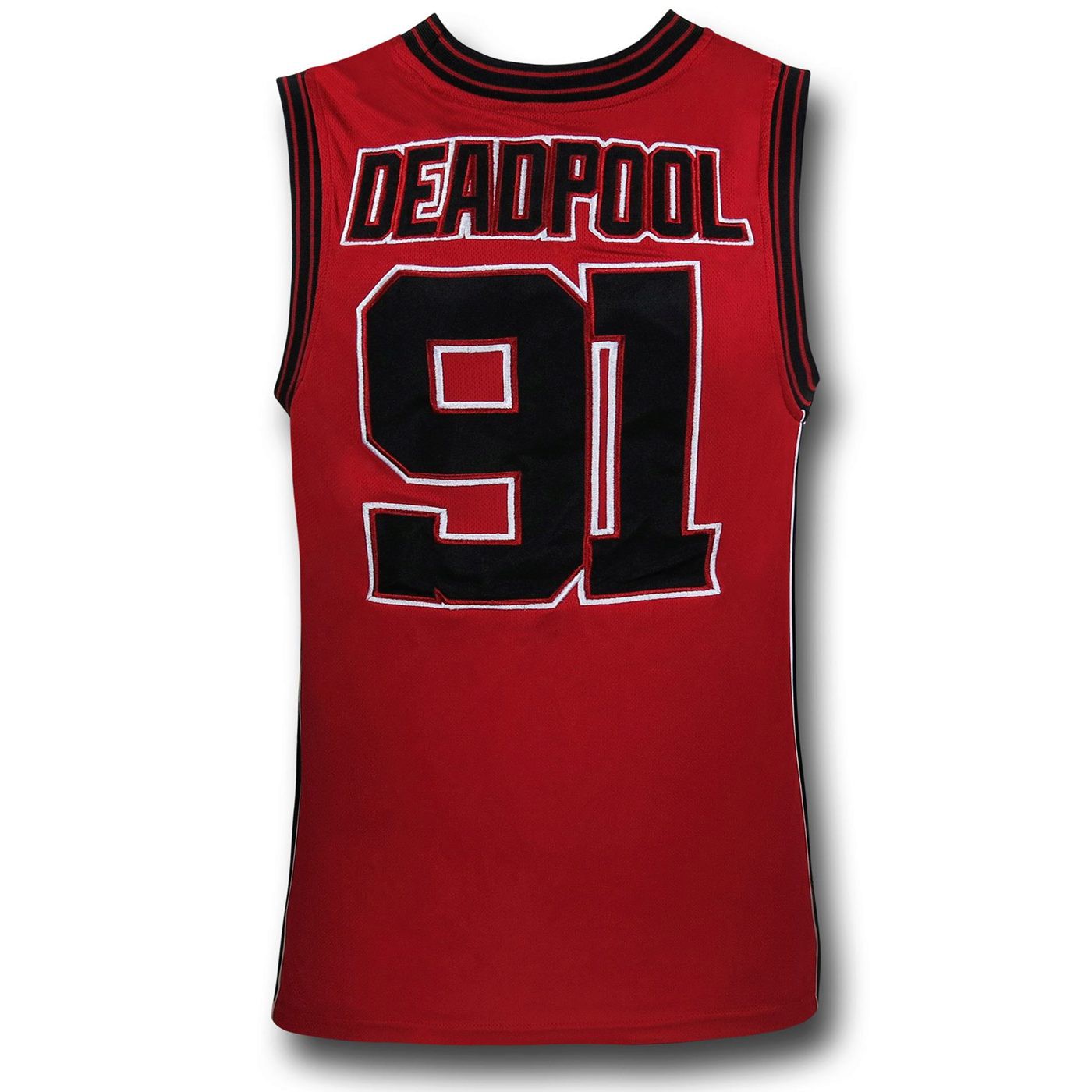 Deadpool Embroidered Basketball Jersey