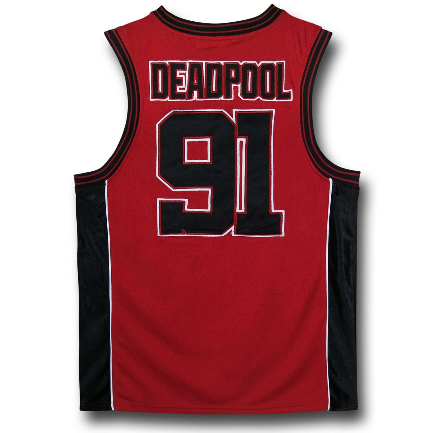 Deadpool Embroidered Basketball Jersey