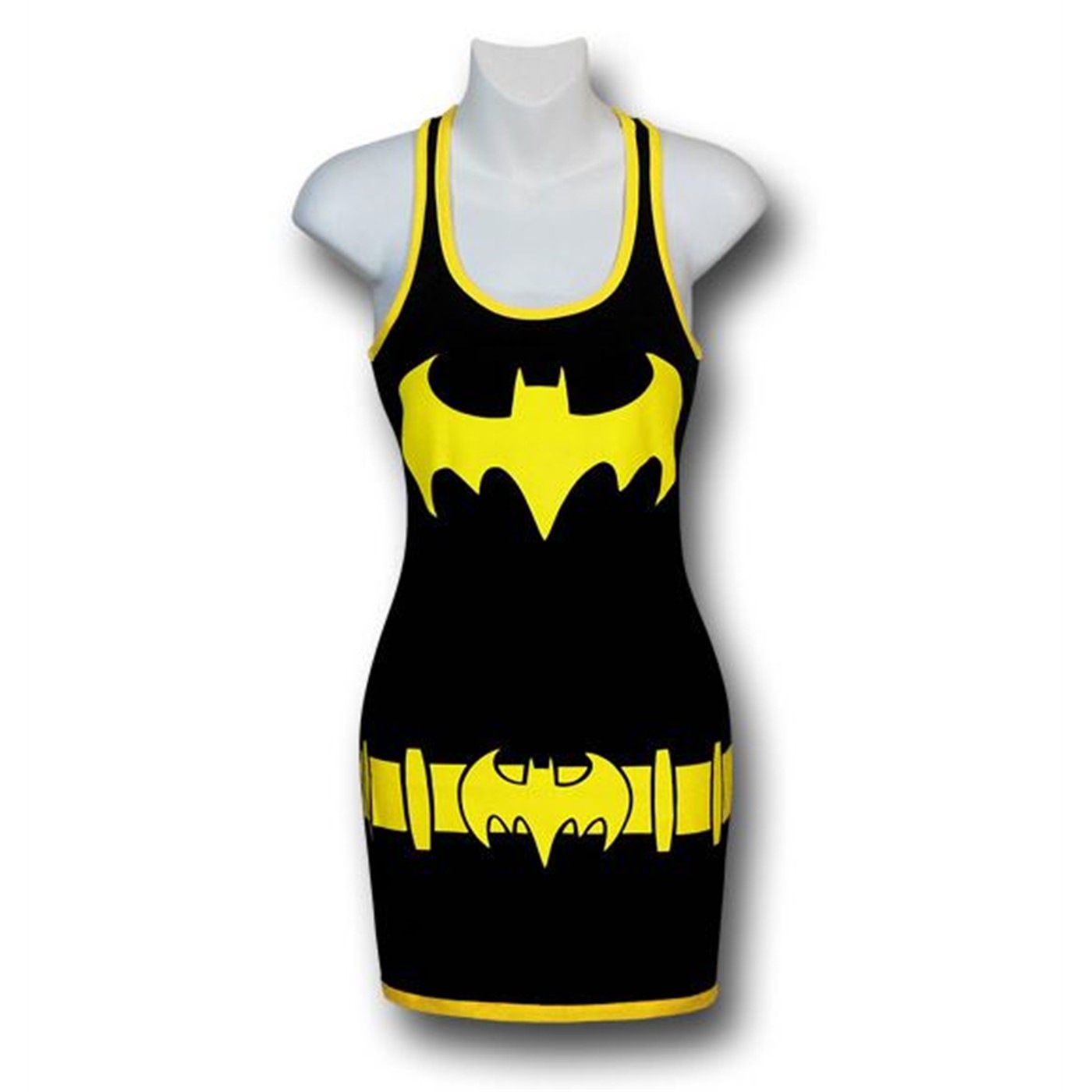 Batgirl Women's Costume Tank Dress, Black