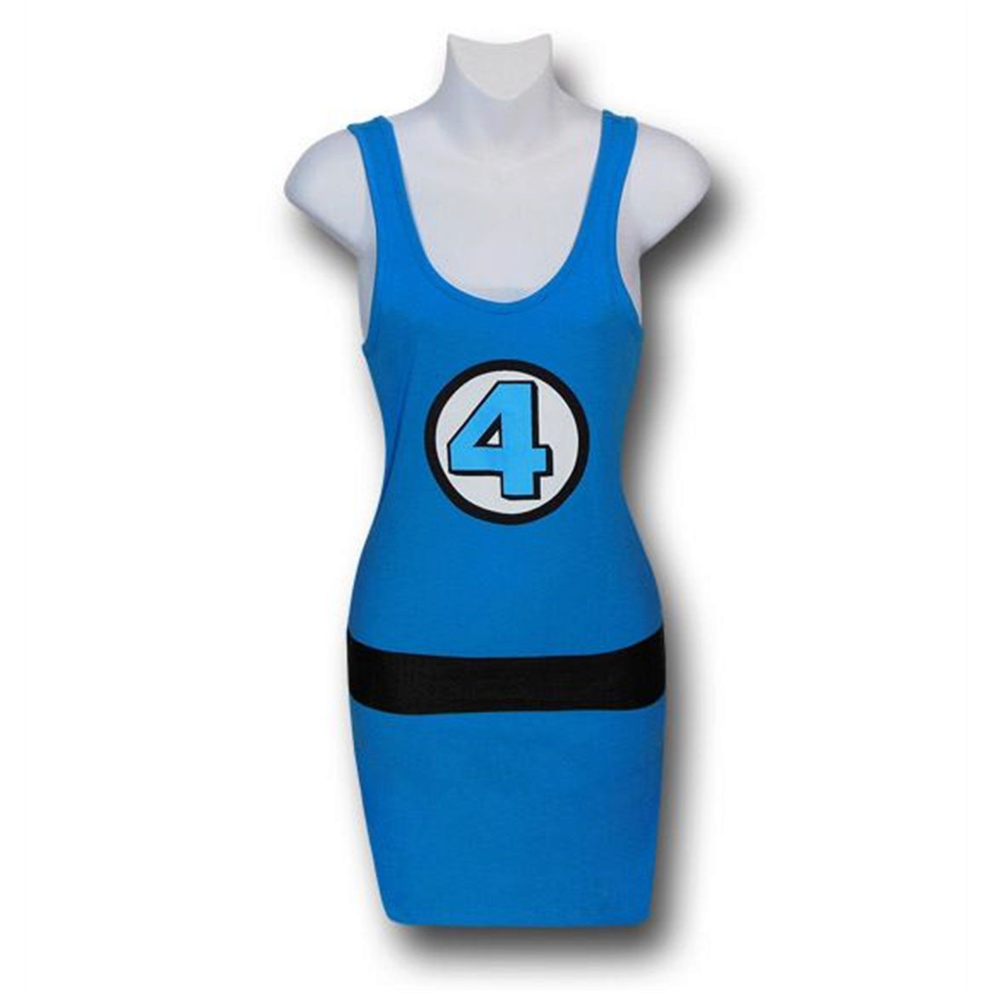 Fantastic Four Costume Women's Tank Dress, Blue