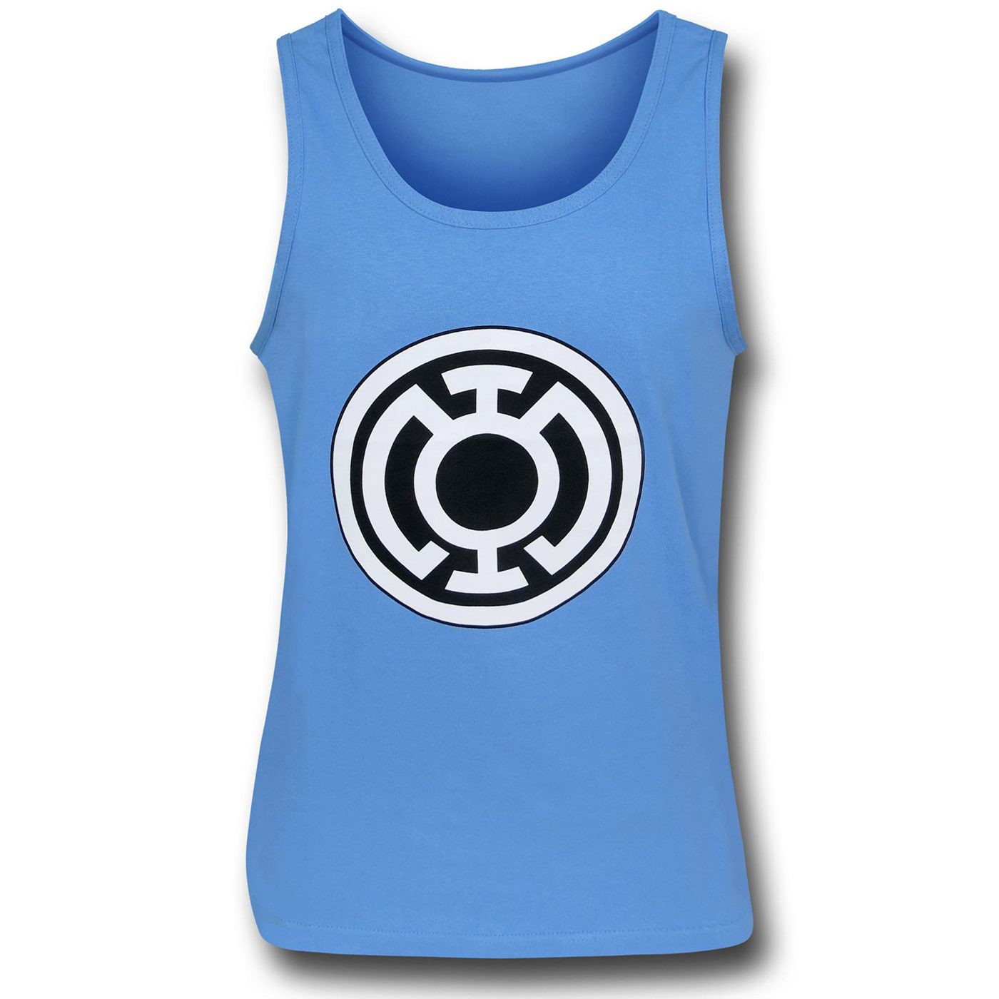 Green Lantern Blue Lantern Symbol Tank Top, Blue