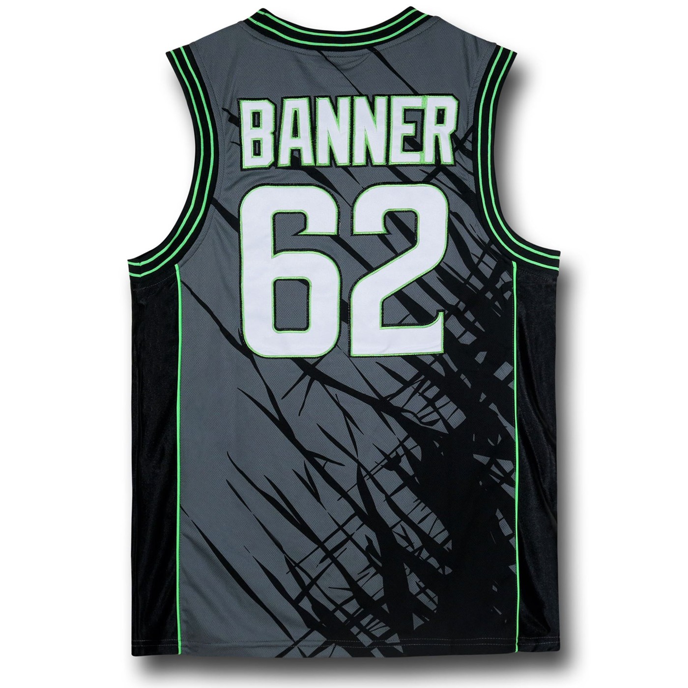 Hulk Banner Embroidered Basketball Jersey