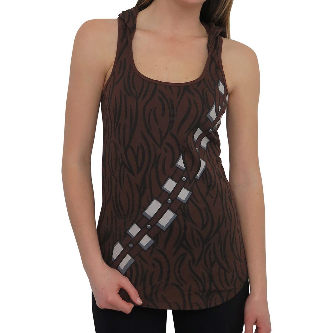 hooded tank top womens