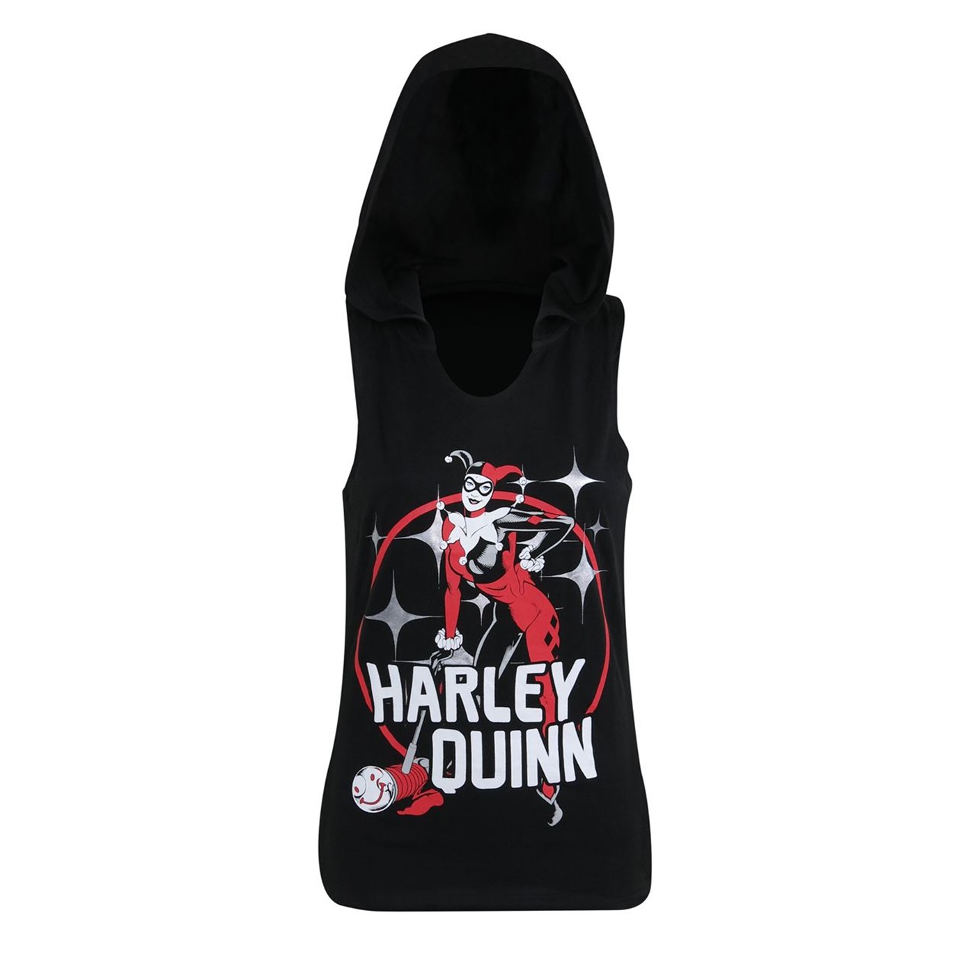 harley quinn hooded shirt