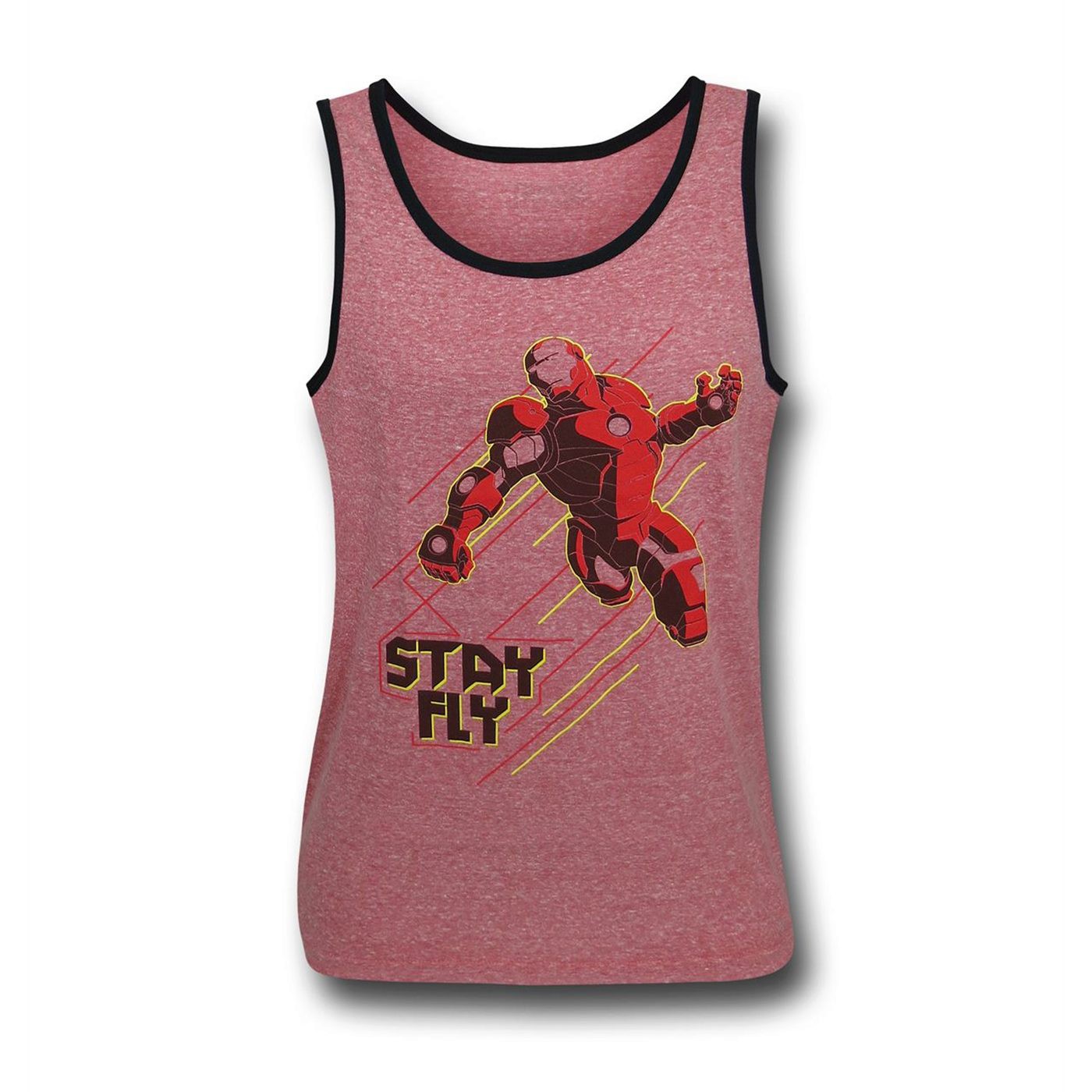 Iron Man Stay Fly Kids Tank Top, Red