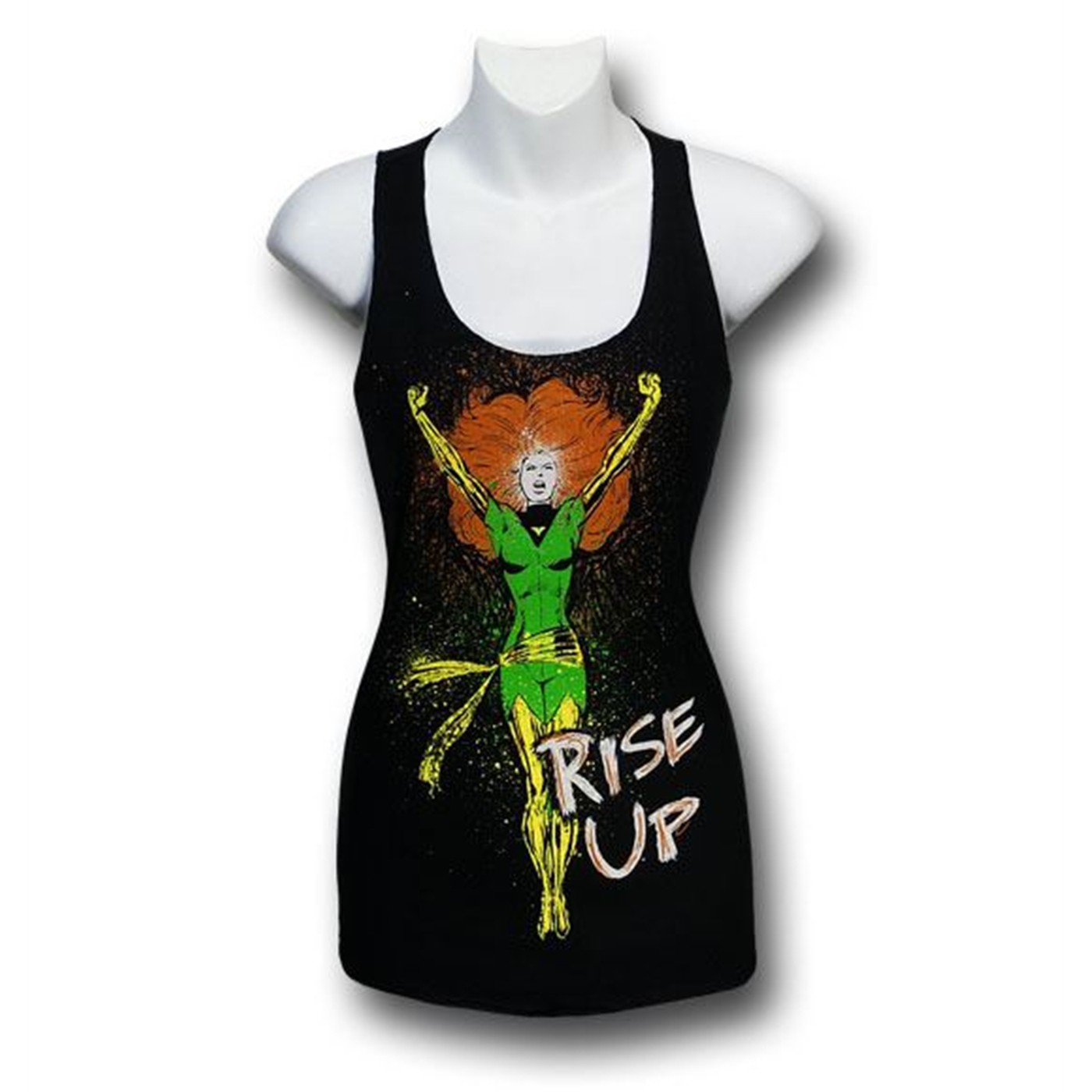 Phoenix Rise Up Women's Tank Top, Black