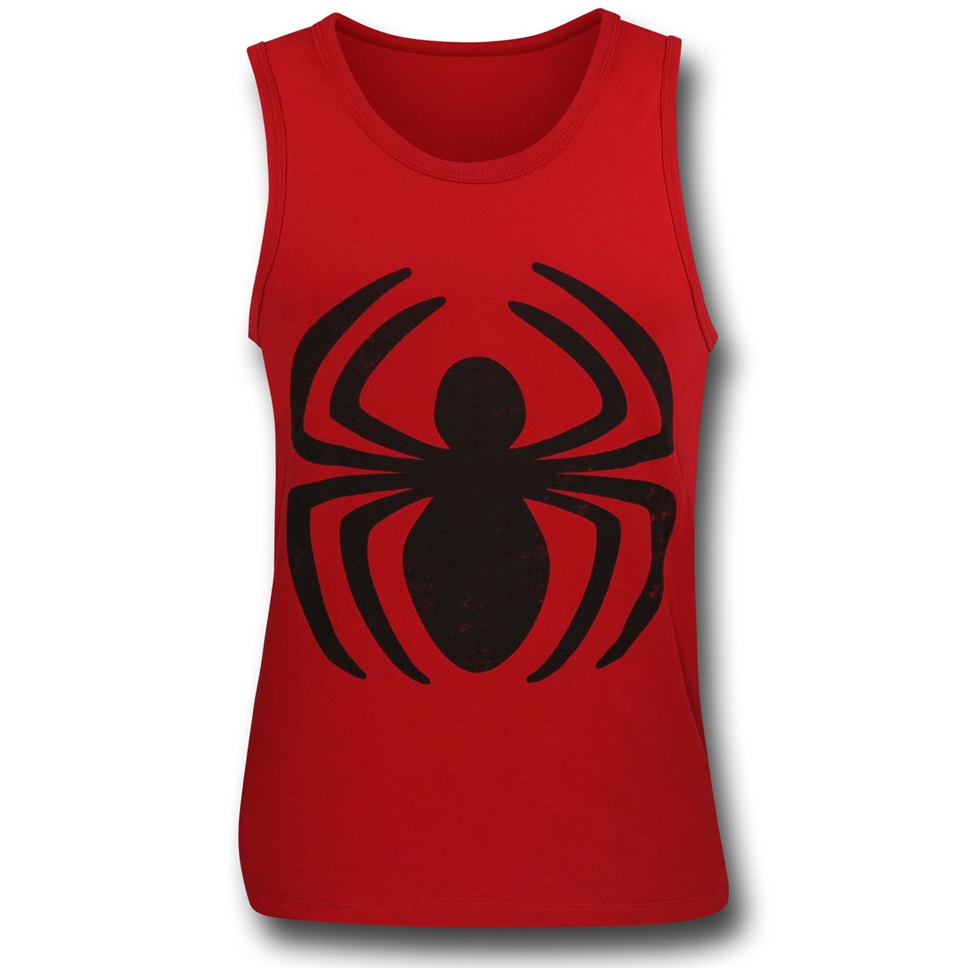 Spiderman Symbol Red Tank Top, Red