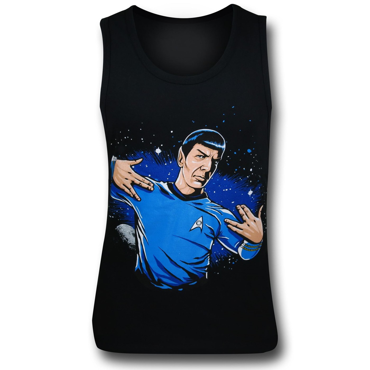 Star Trek Live Long and Swagger Tank Top, Black