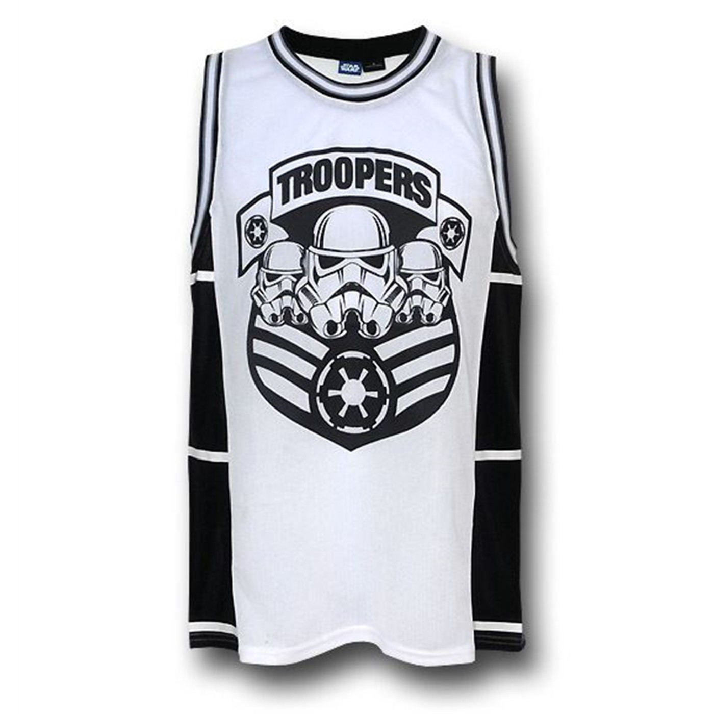Star Wars Stormtrooper Basketball Jersey, White