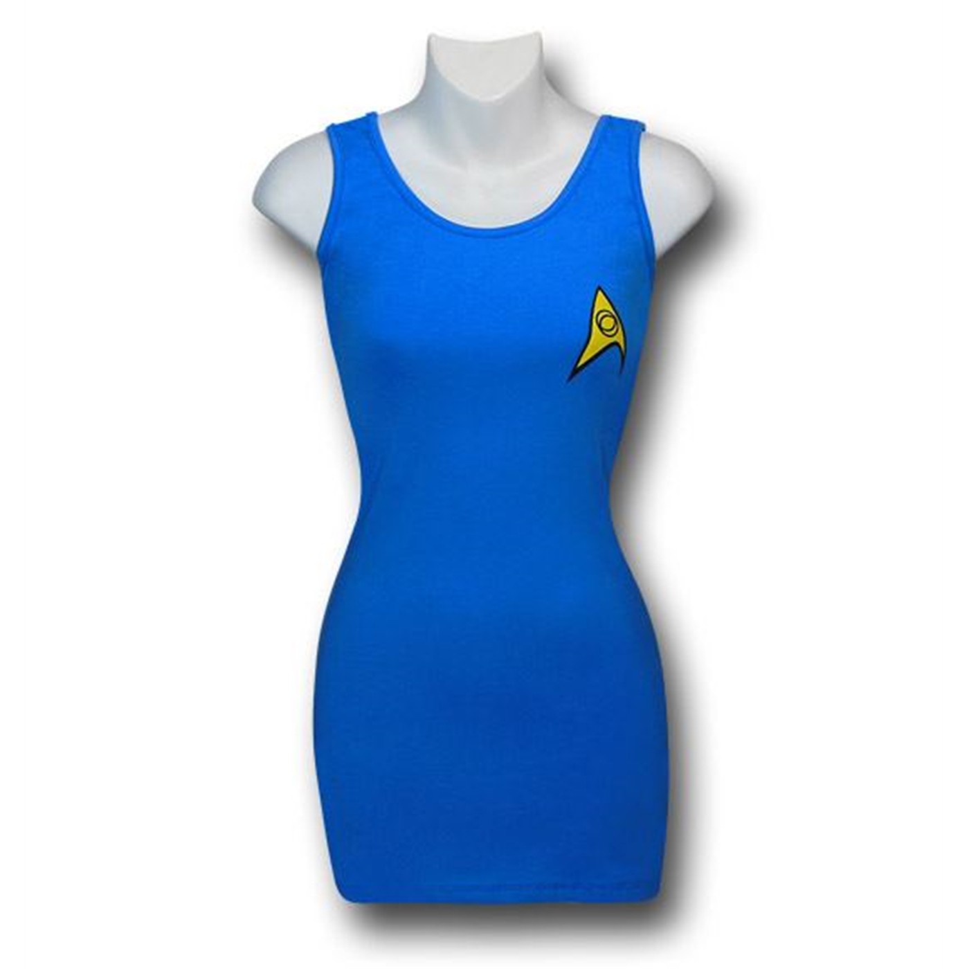 Star Trek Science Uniform Juniors Tank Dress, Blue