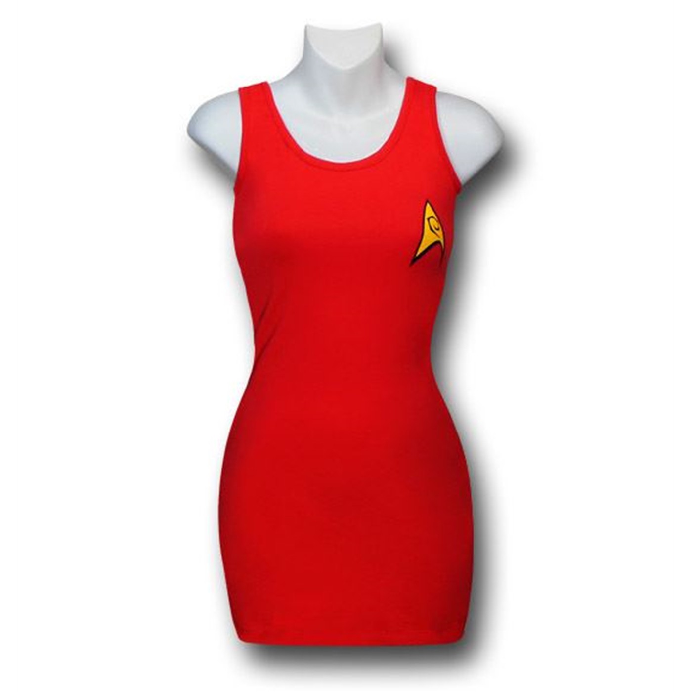 Star Trek Security Uniform Women's Tank Dress, Red