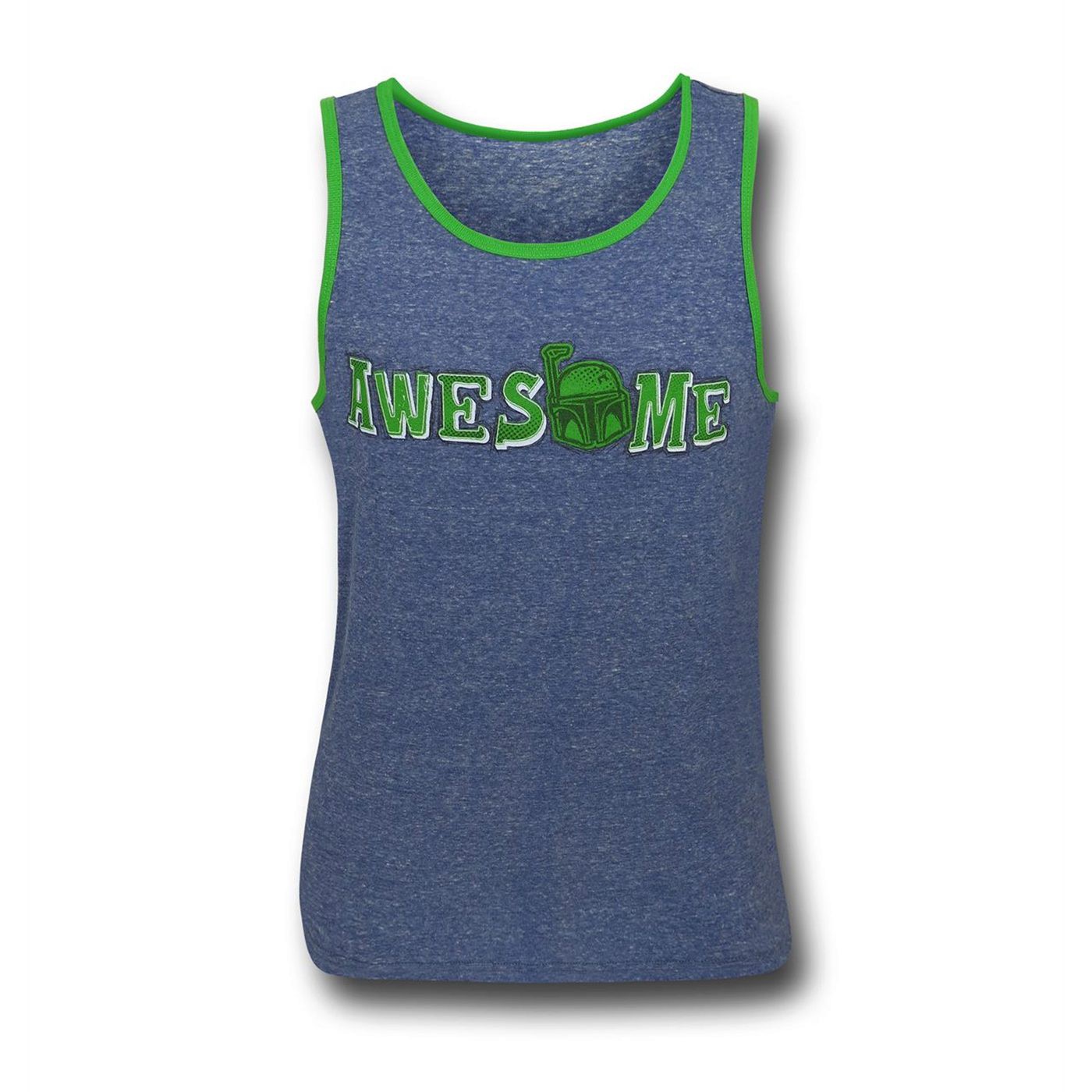 Star Wars Awesome Boba Fett Kids Tank Top, Grey