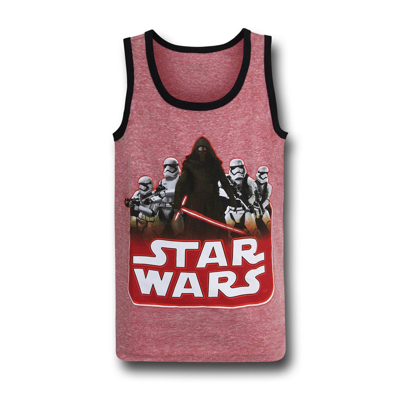 Star Wars Force Awakens Kylo & Guards Kids Tank Top, Red