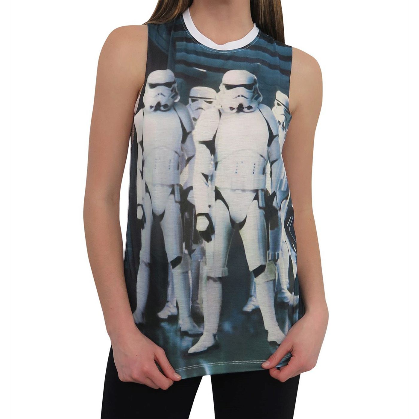 Star Wars Trooper Group Women's Tank Top, Black