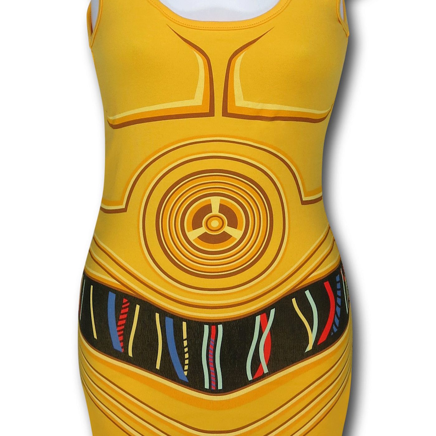 Star Wars Women's C3PO Costume Tank Top