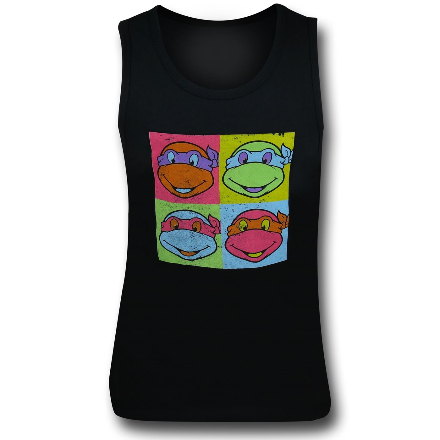 TMNT Pop Art Tank Top, Black