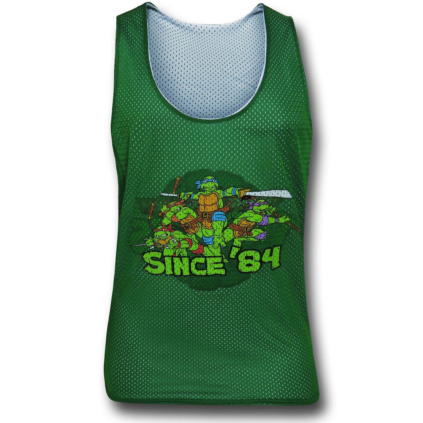 TMNT Reversible Mesh Tank Top, Green