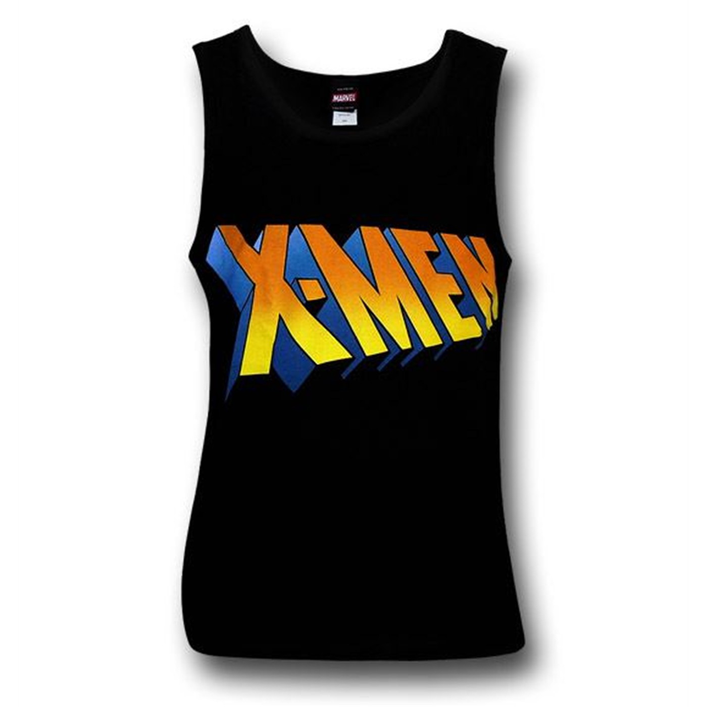 X-Men Logo on Black Tank Top, Black