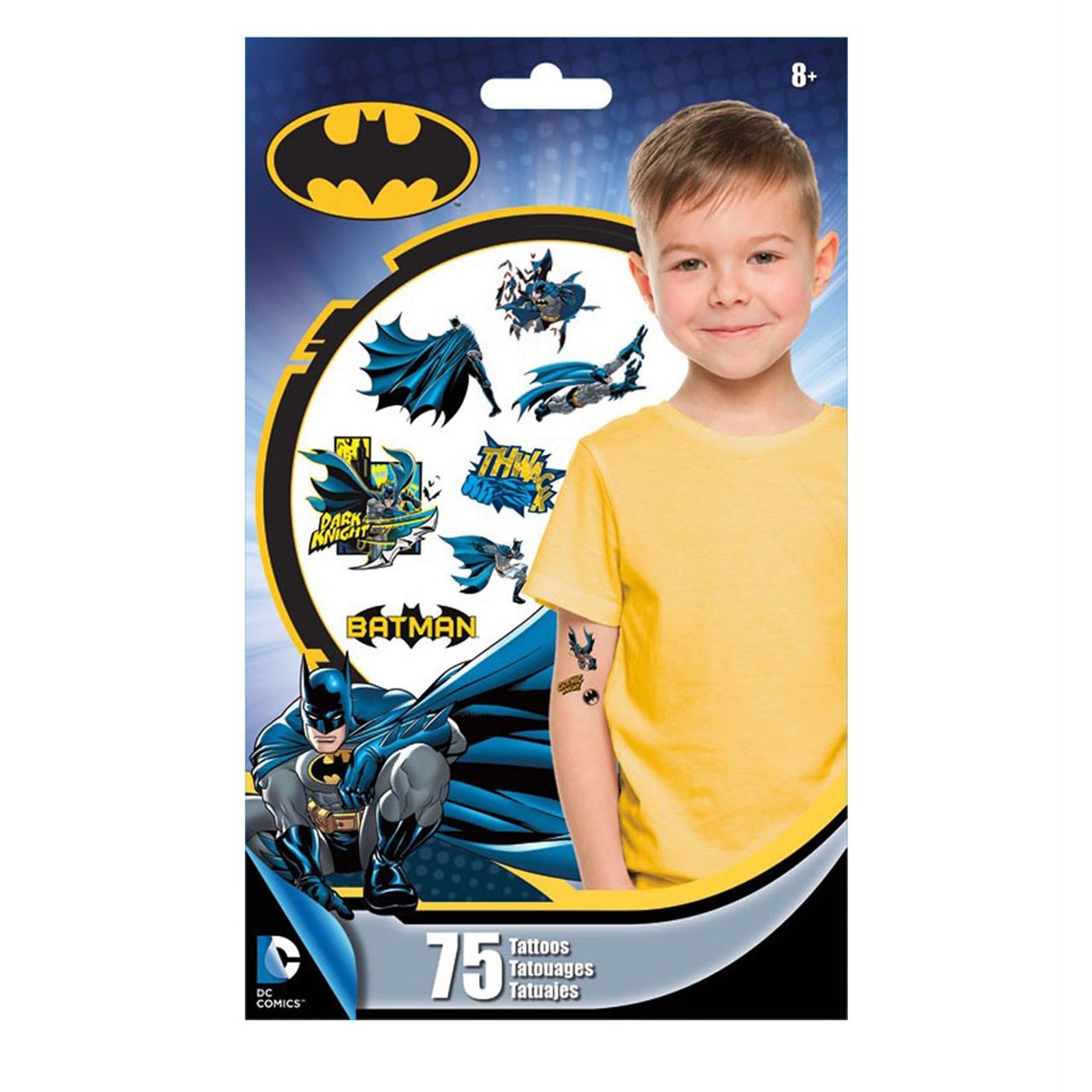Batman Temporary Tattoo 75-Pack