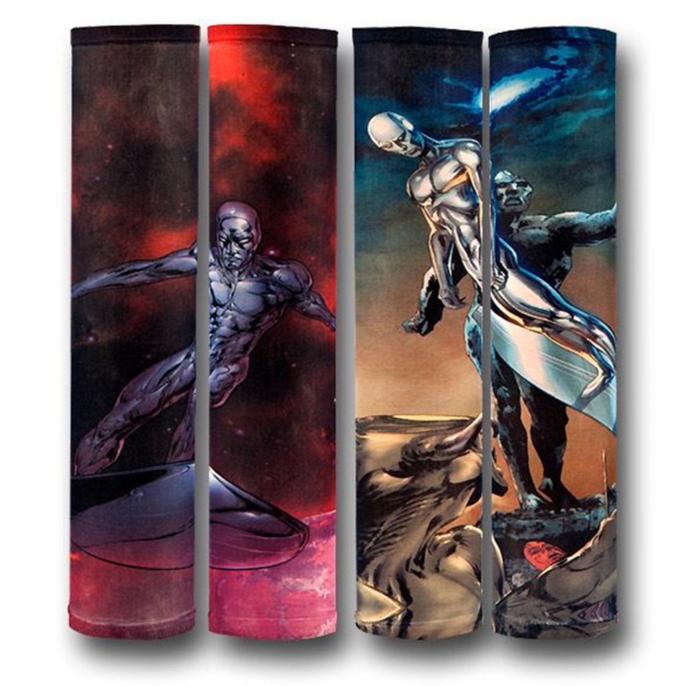 Silver Surfer Nylon Tattoo Sleeves- 2 Pack