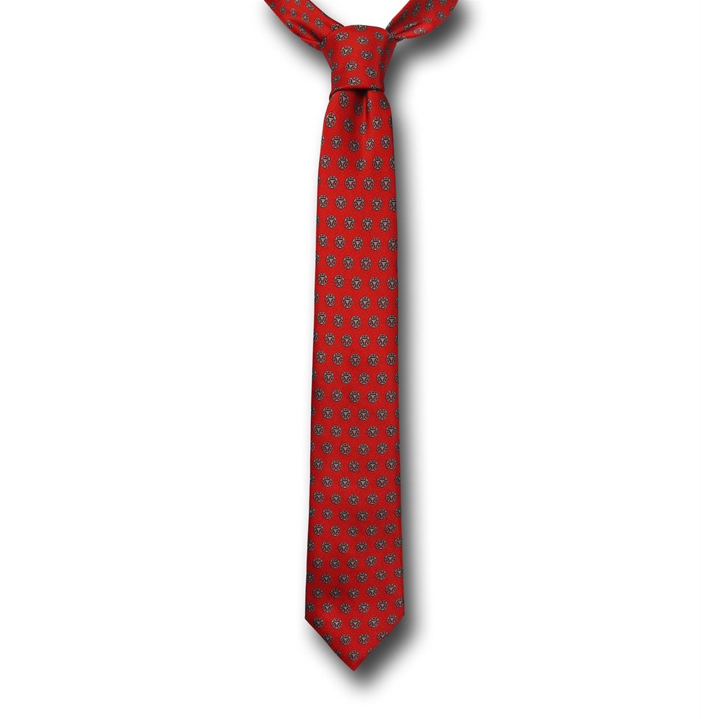 Iron Man Arc Reactor Tie, Red