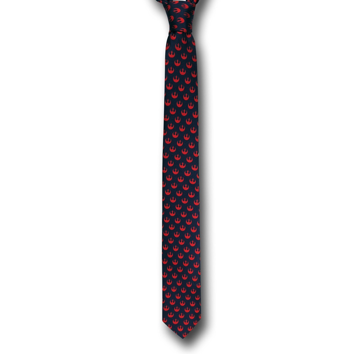 Star Wars Rebel Navy & Red Skinny Tie, Blue