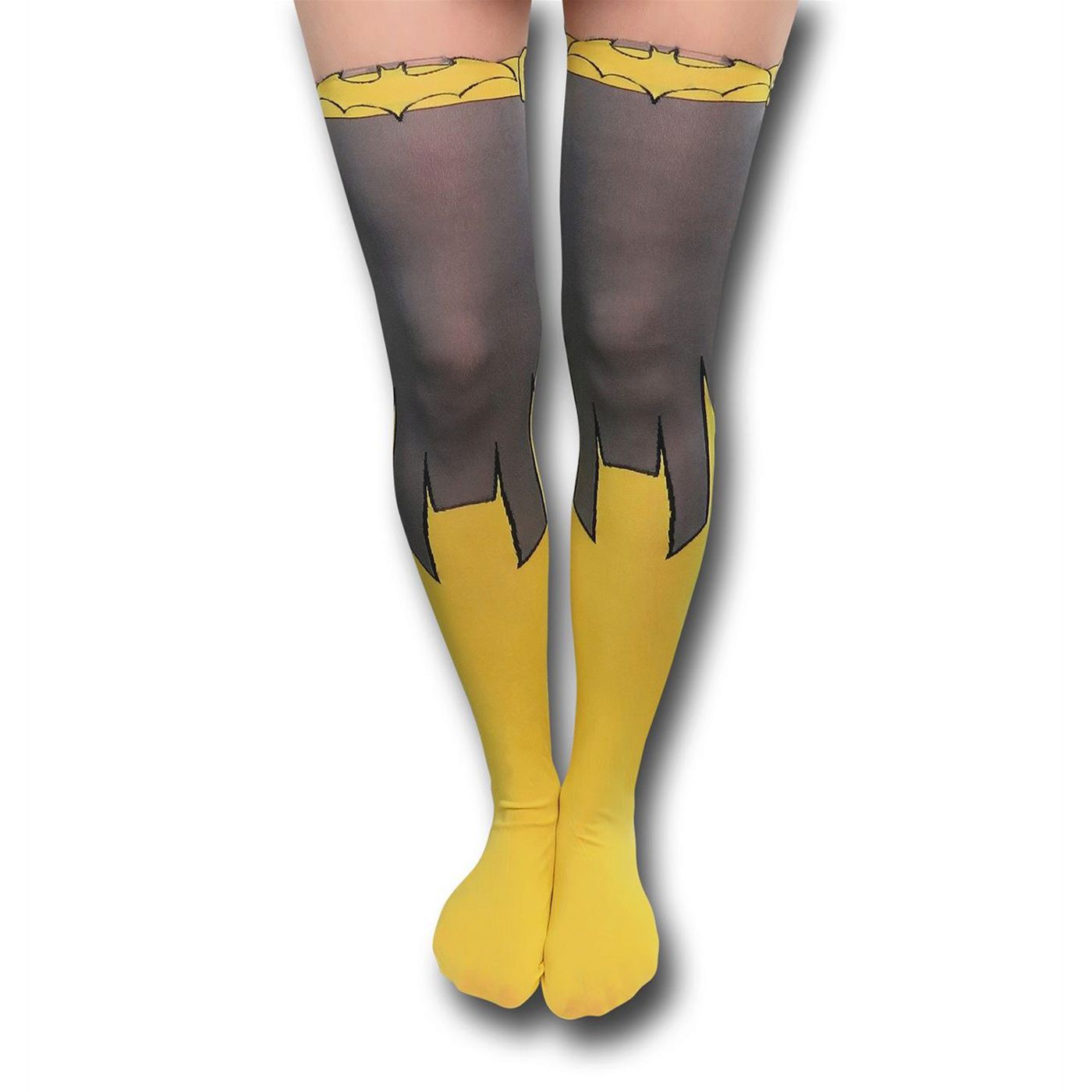 Batgirl Costume Women's Tights, Yellow