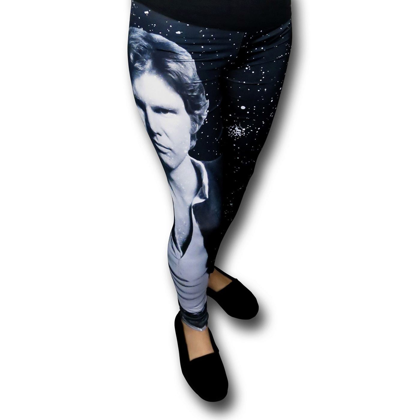 Star Wars Han Solo Galaxy Leggings, Black