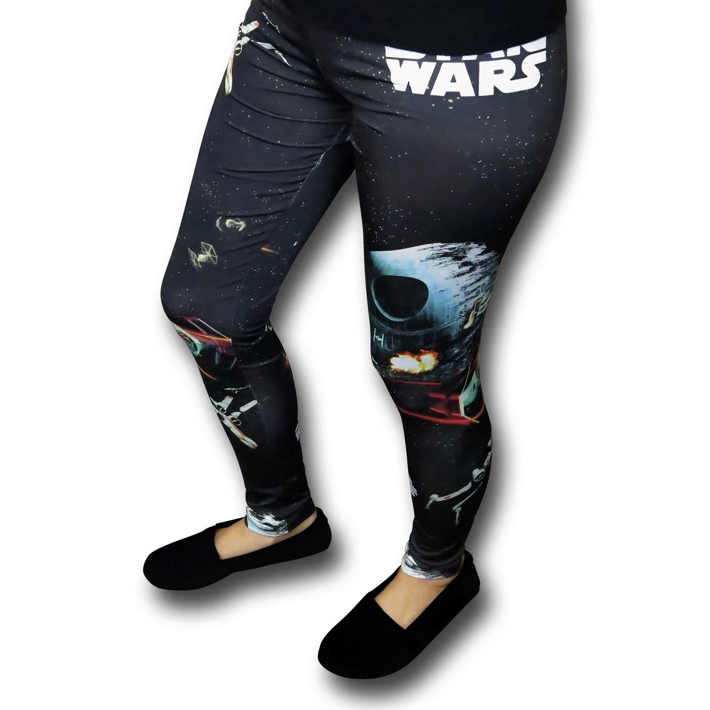 Star Wars Ship Battle Leggings, Black