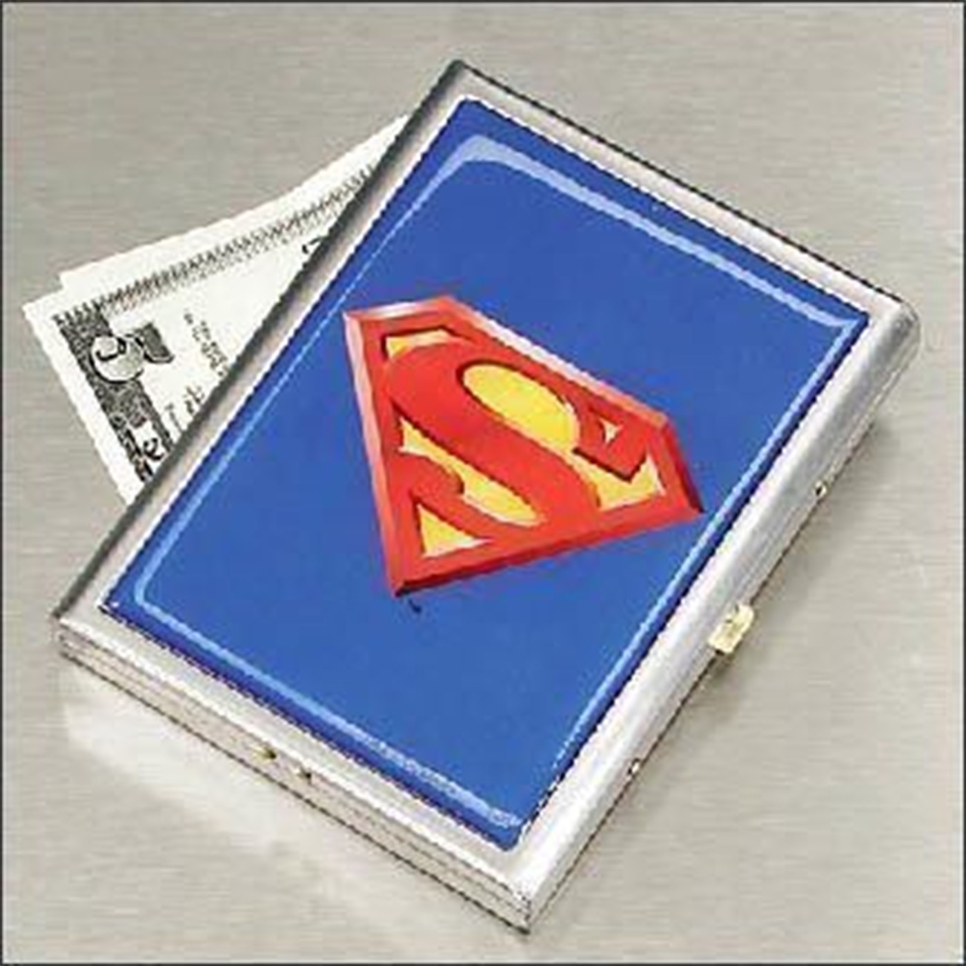 Superman Money Cigarette  ID Case