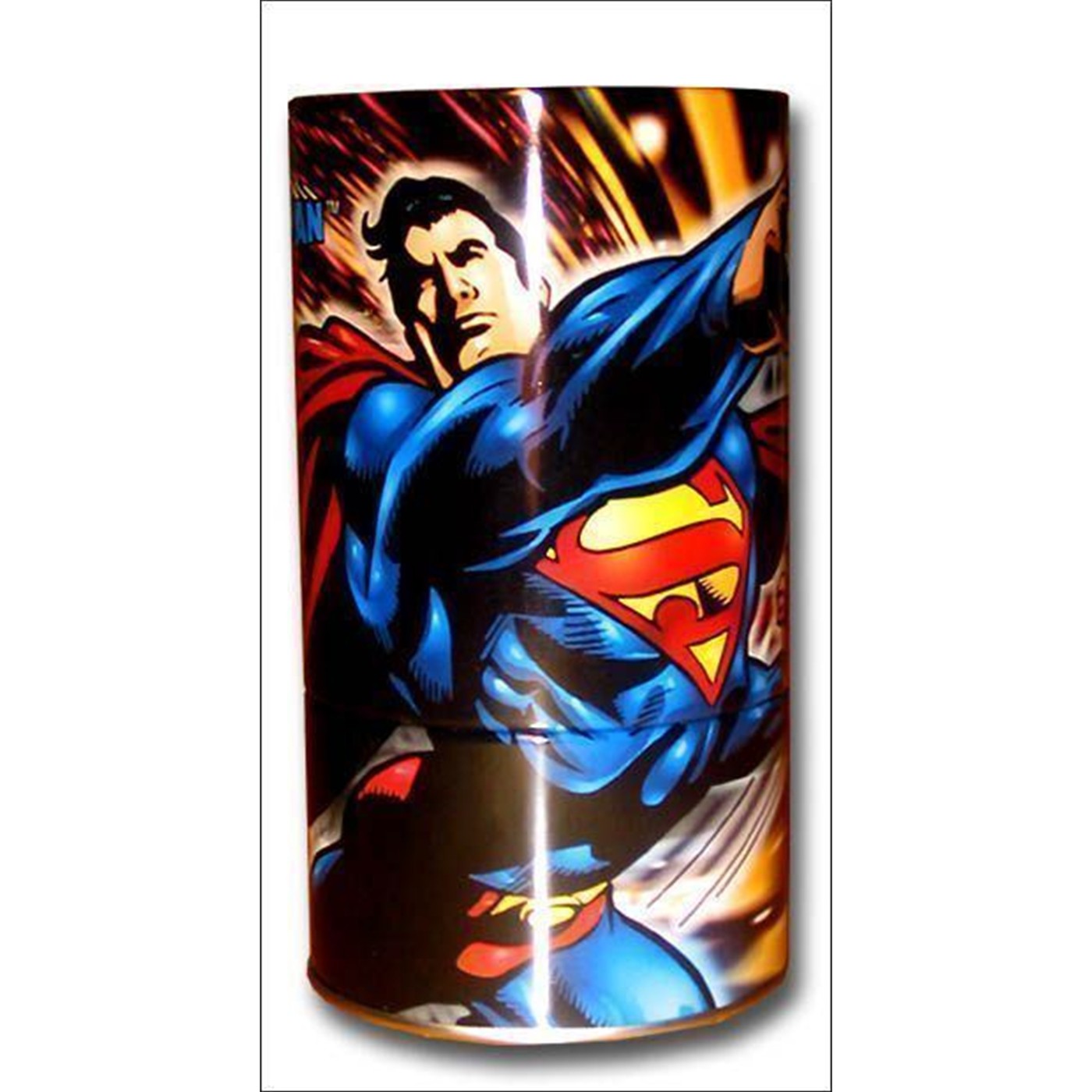 Superman Tin Pencil Holder