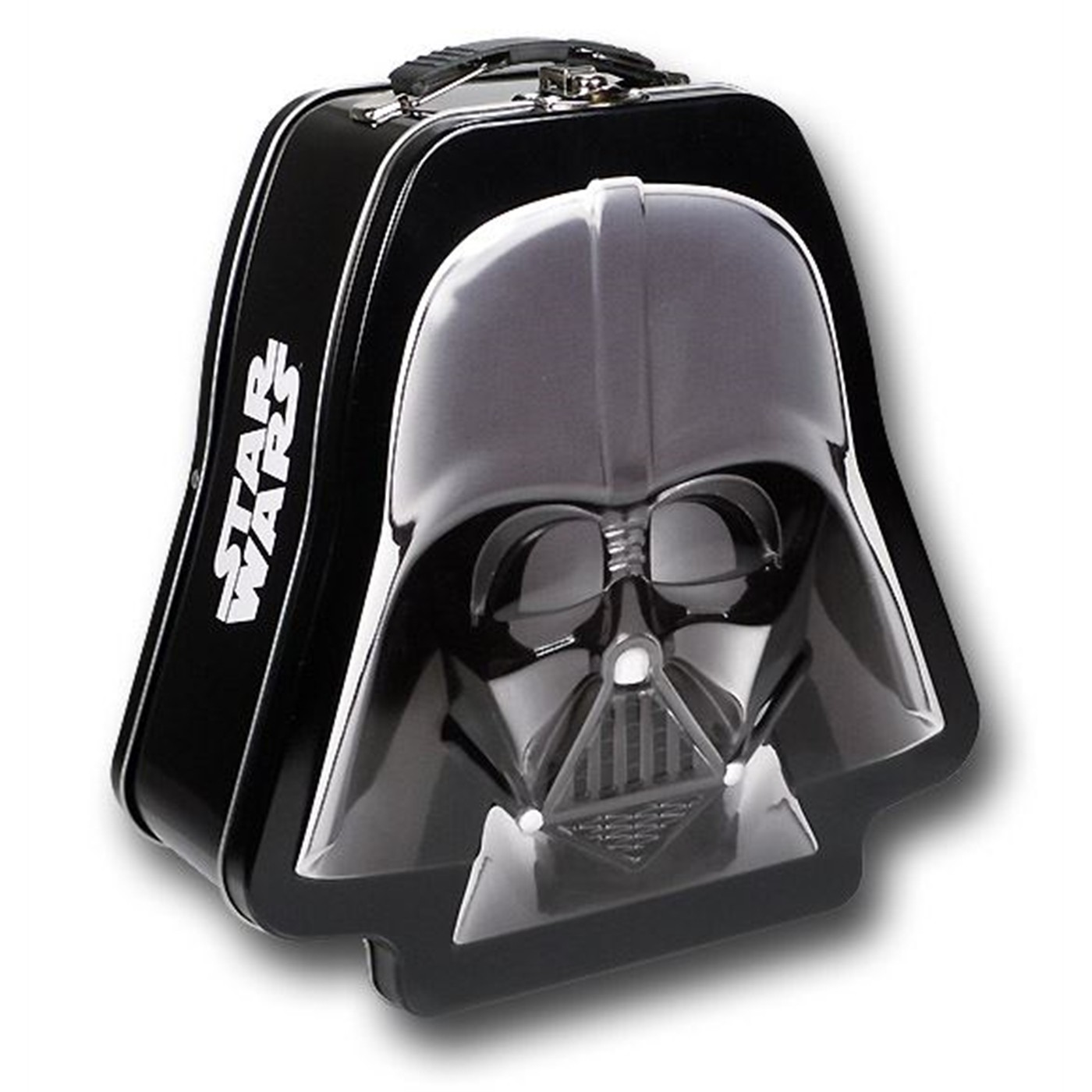 Darth Vader Embossed Tin Tote, Black