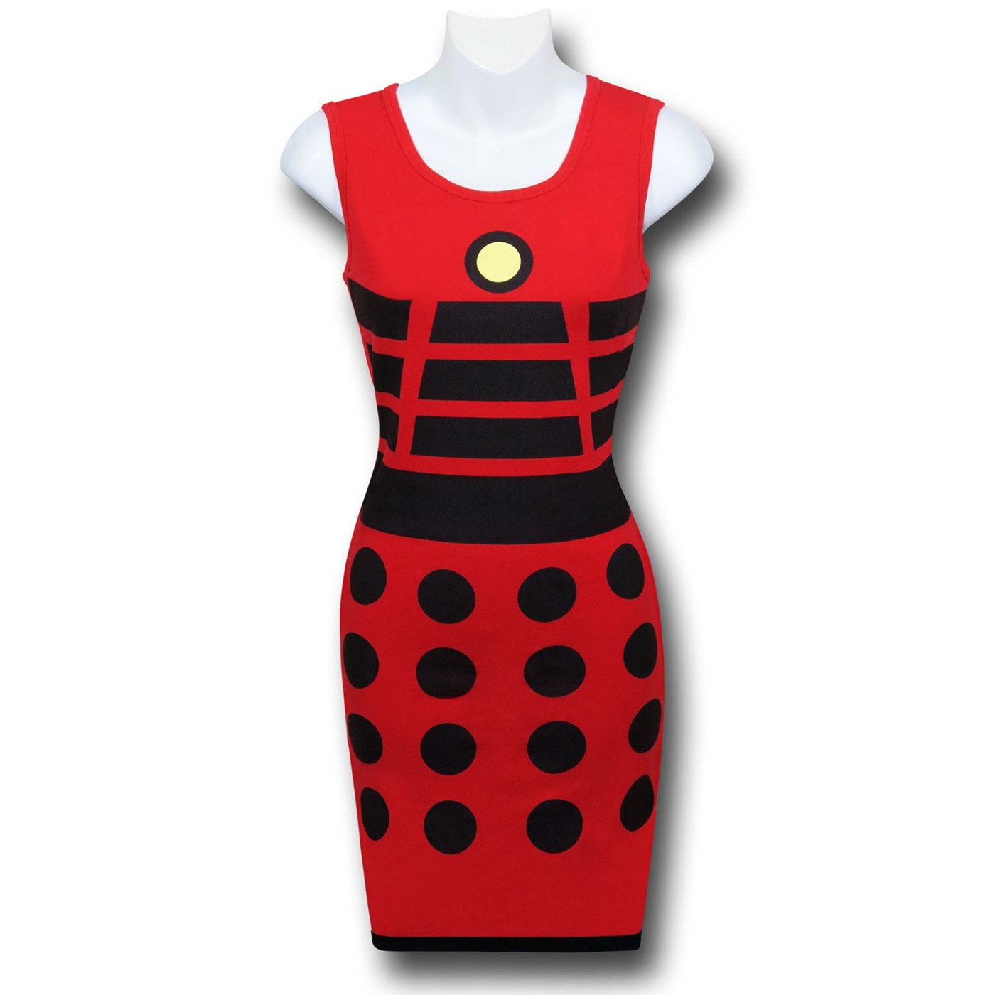 Doctor Who Dalek Costume Women's Tank Dress, Red