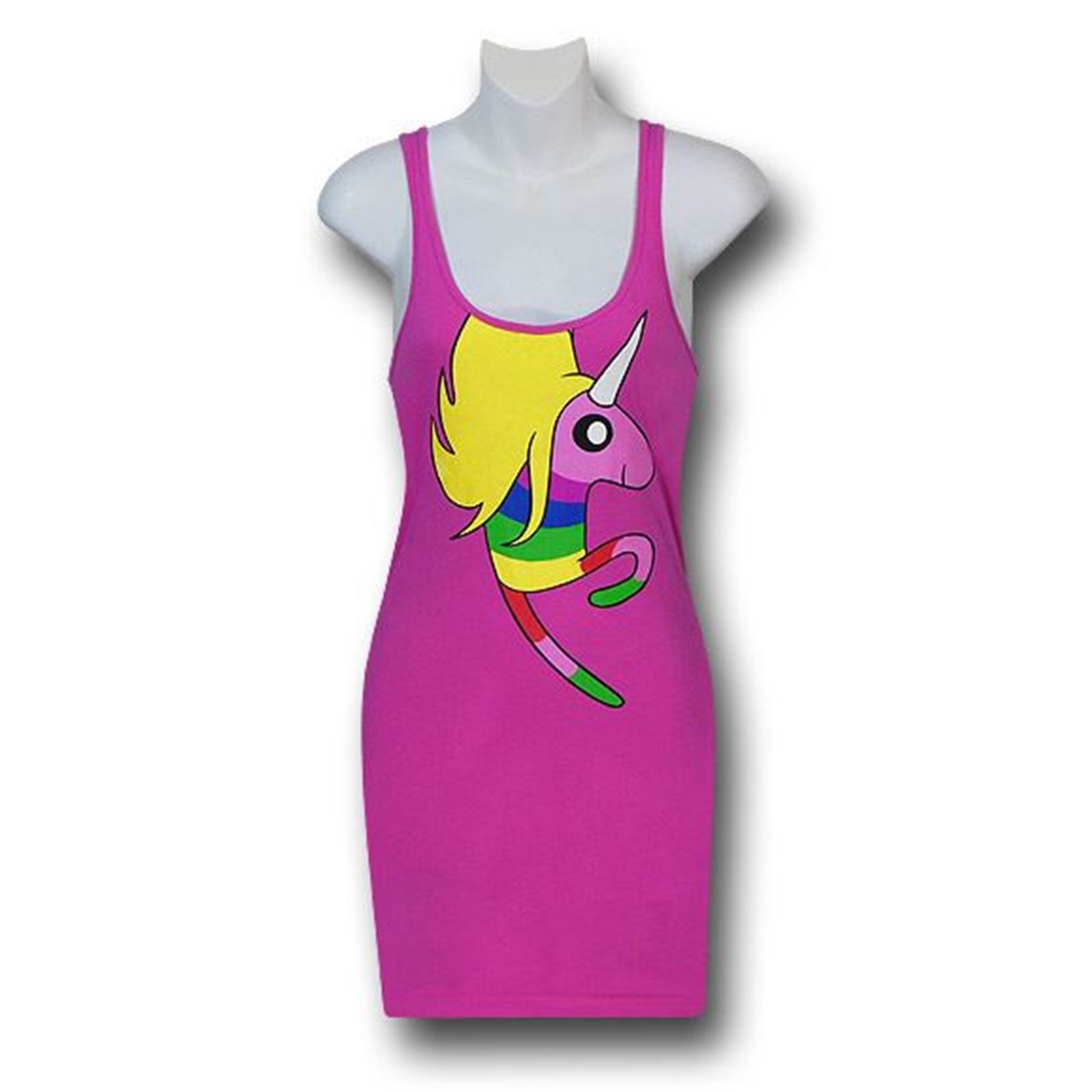 Adventure Time Rainicorn Women's Sleep Tank, Pink