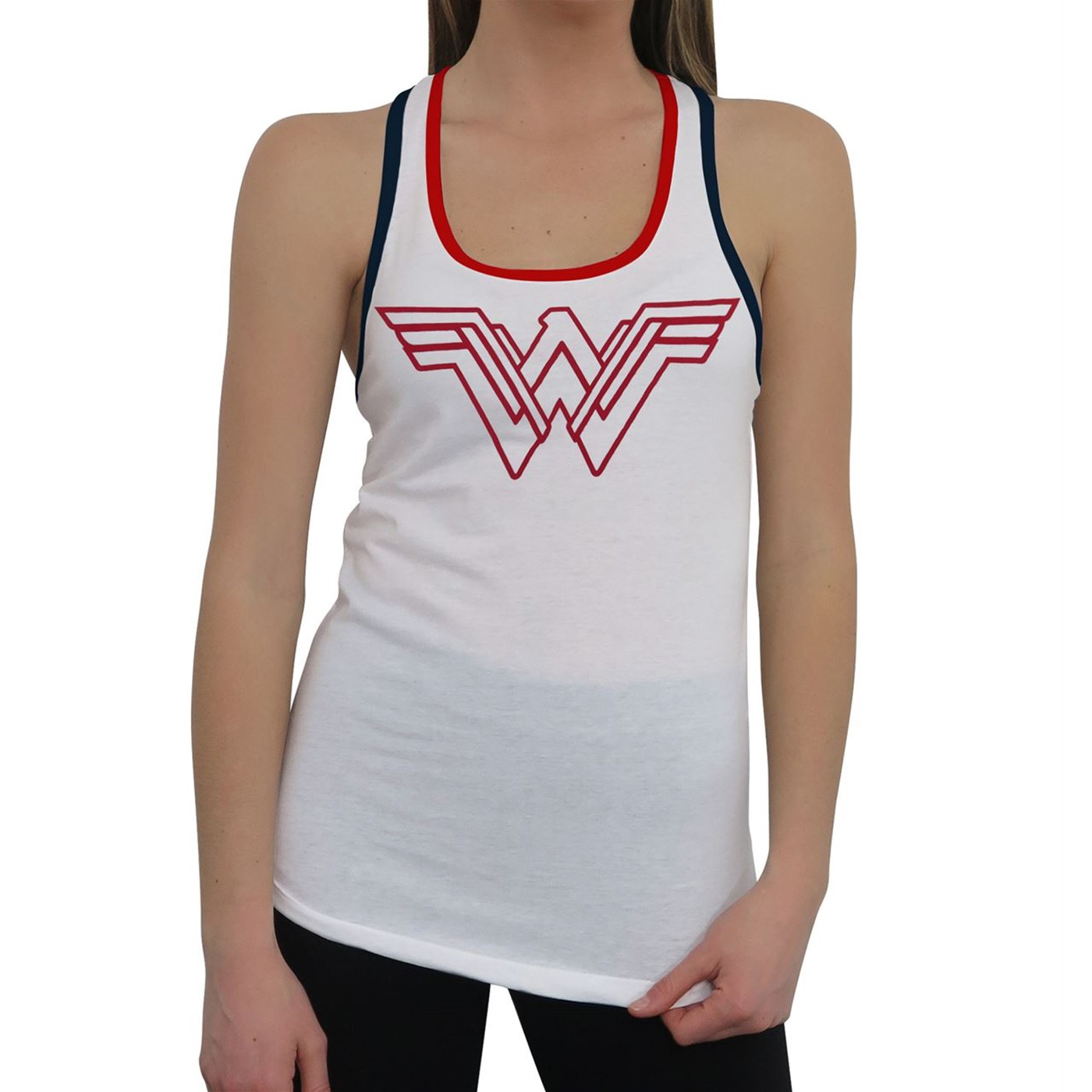 Wonder Woman Warrior Victory Women's Tank Top, White