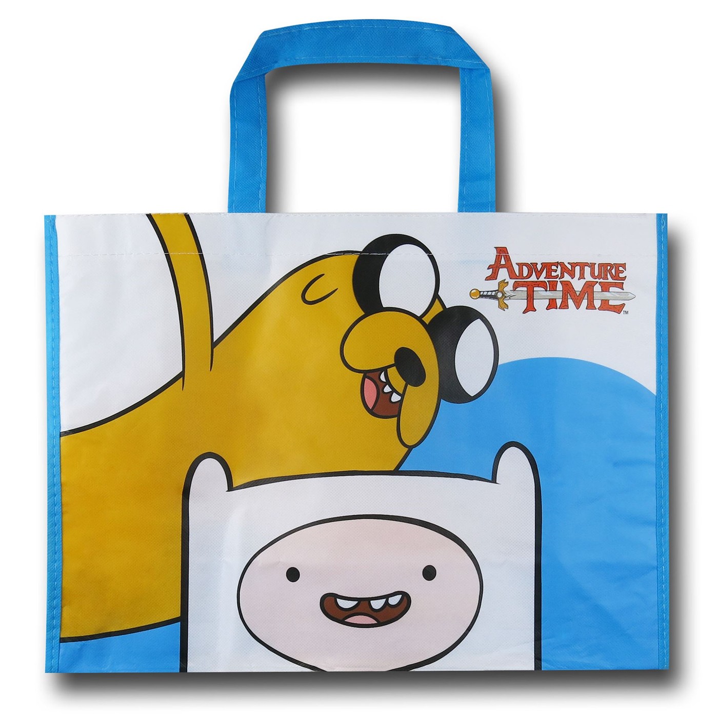 Adventure Time Shopper Tote, Blue