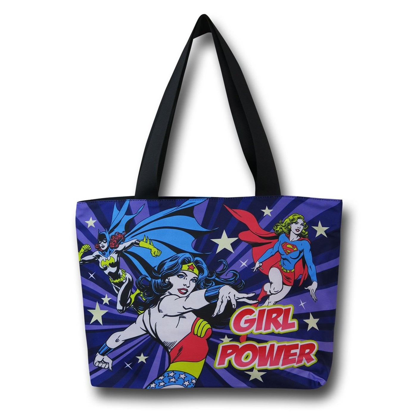 DC Girl Power Tote Bag, Purple