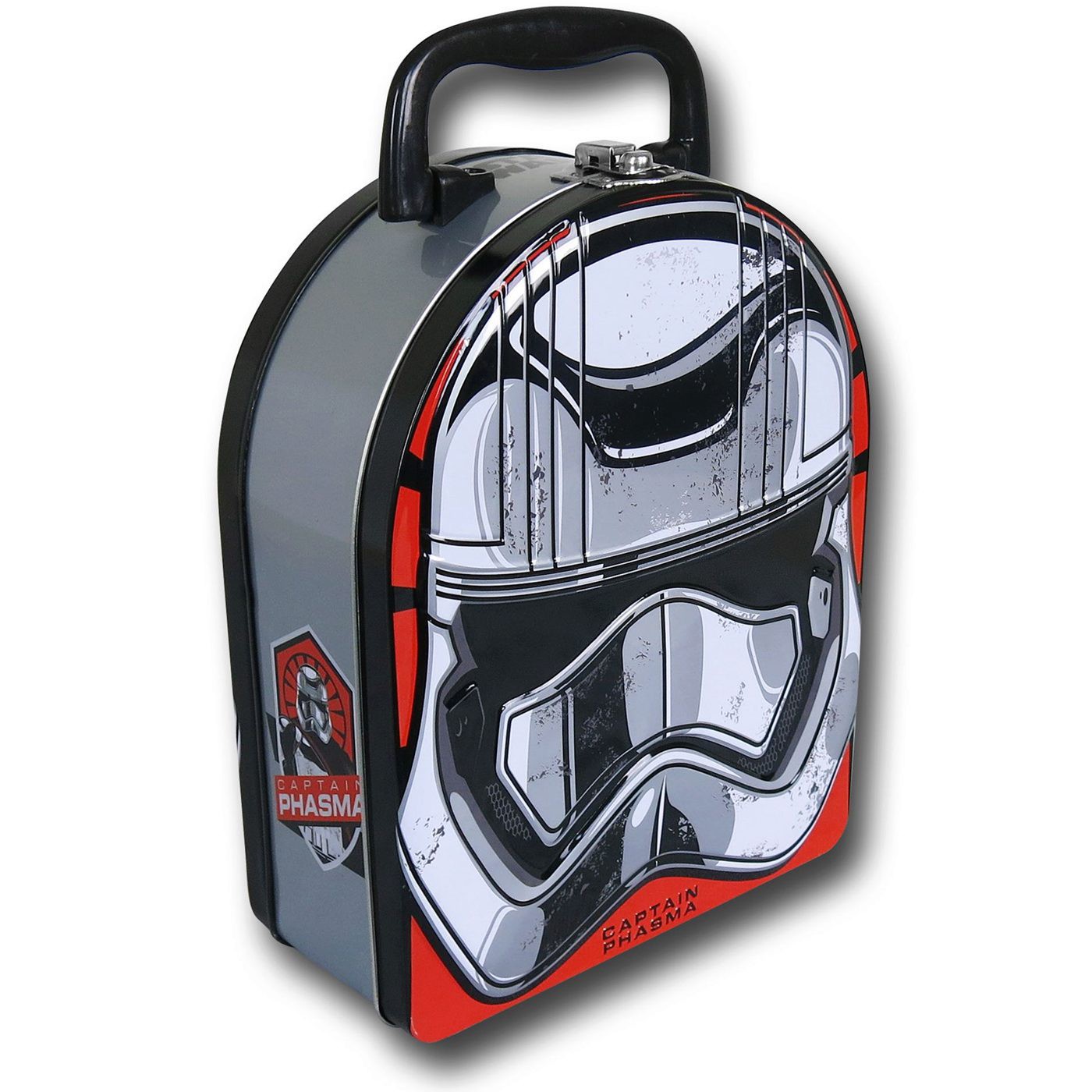 Star Wars Force Awakens Phasma Mask Lunchbox, Grey