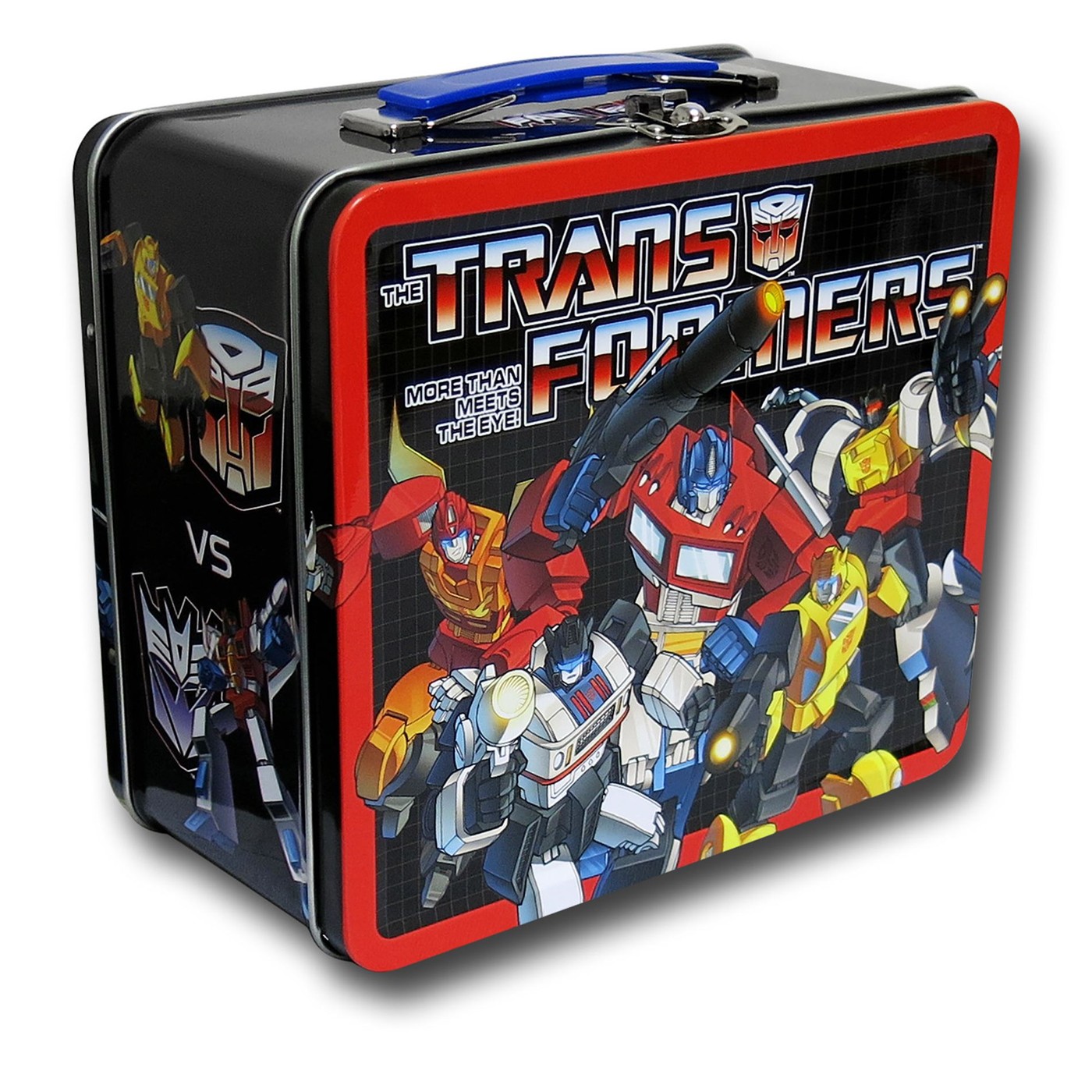 Transformers Vs. Decepticons Tin Lunch Box, Black